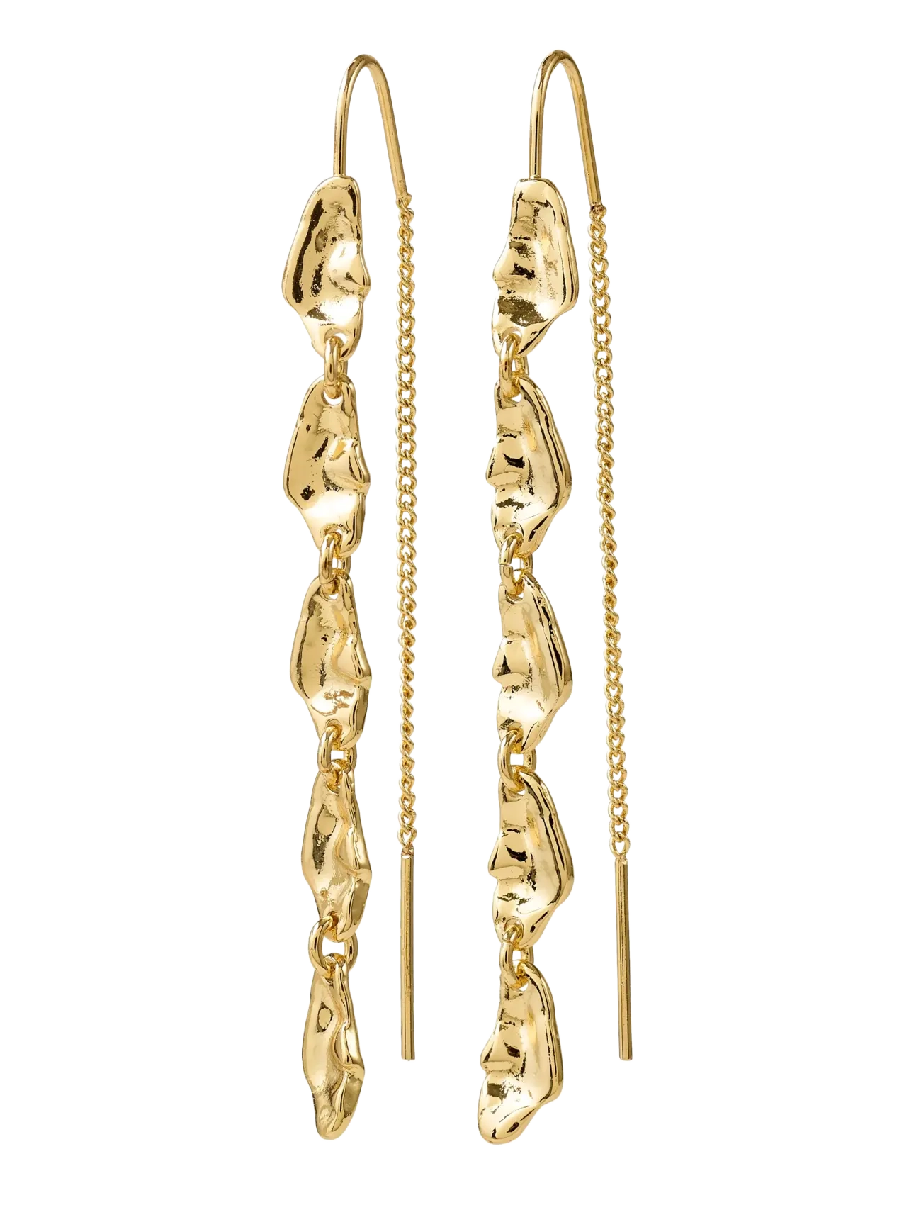 Pilgrim ELIYAH chain earrings gold-plated - Festtøj - GOLD PLATED / gold