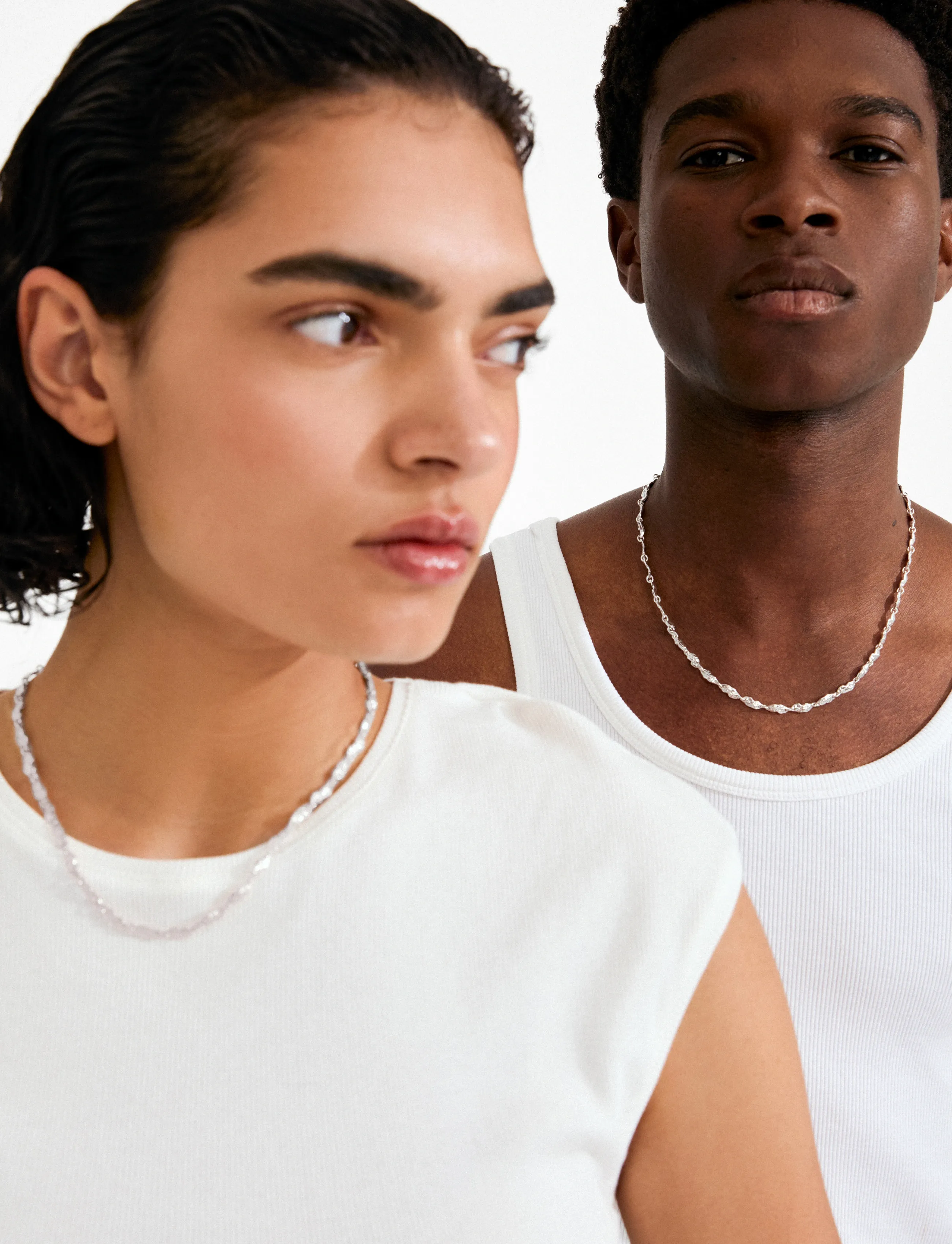 Pilgrim Eliyah Necklace Silver-Plated, One Size, Silver, Halskæder > Kædehalskæder, Dame