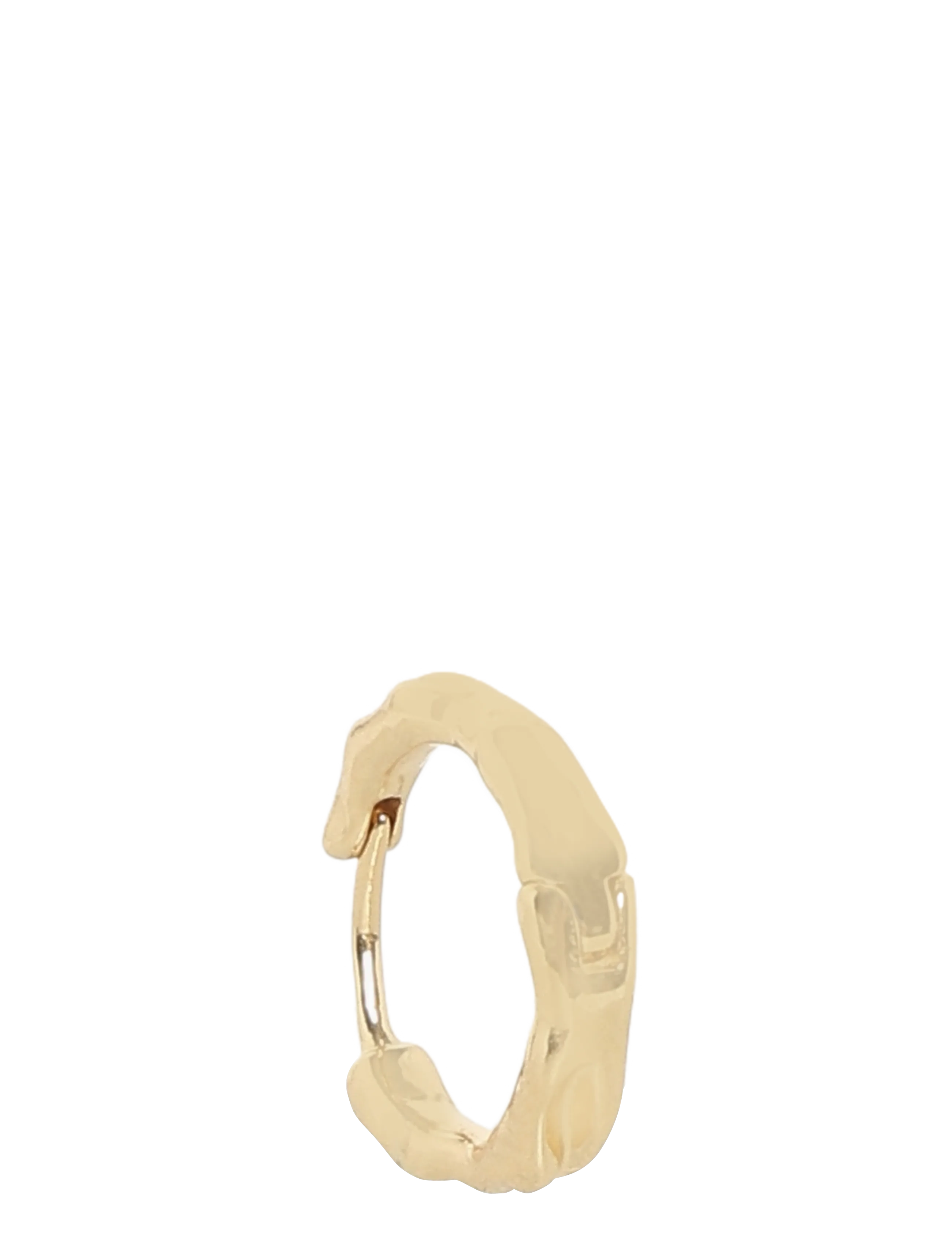 Pilgrim - EDDY organic shaped small hoops gold-plated - gold plated - 4