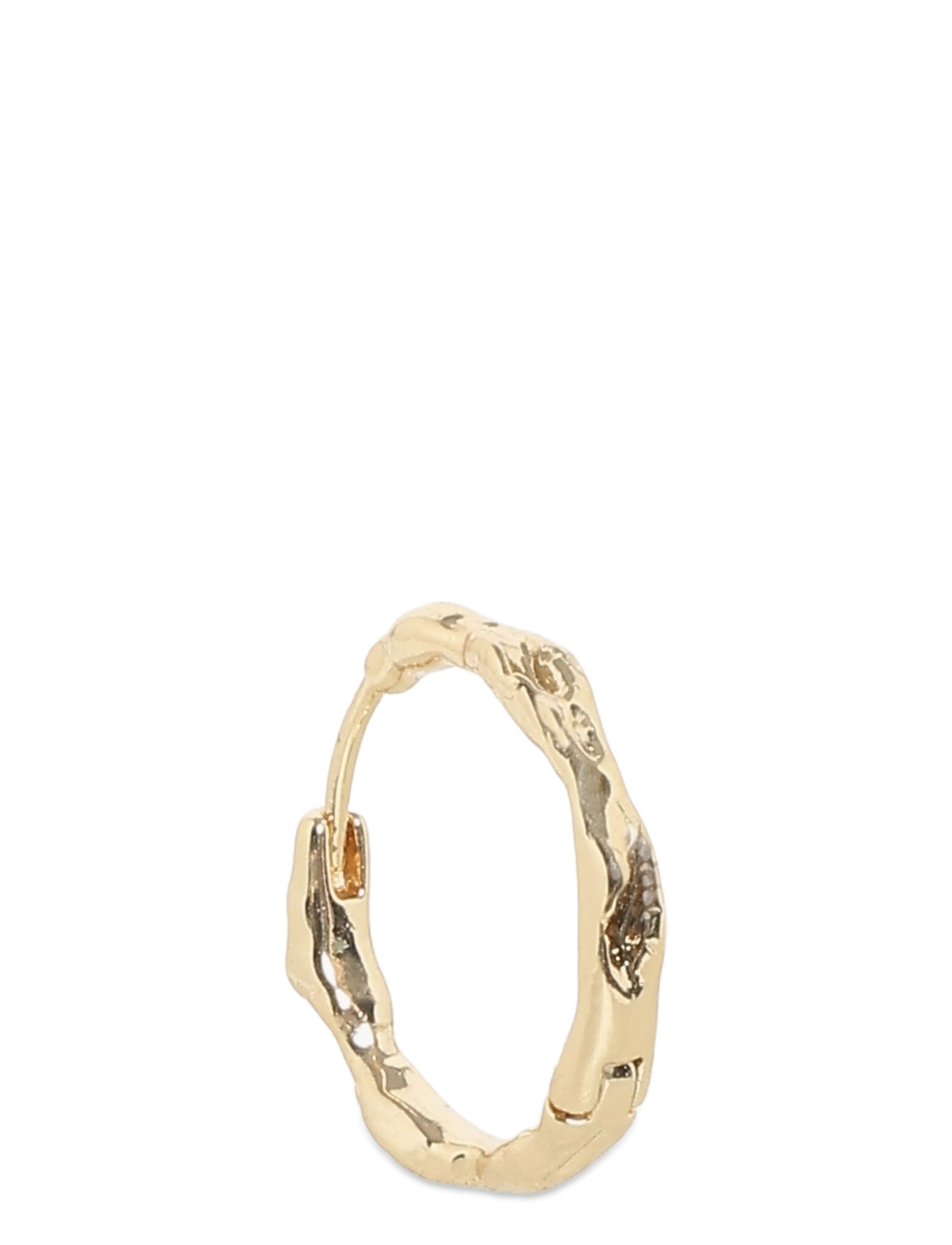 Pilgrim - EDDY organic shaped medium hoops gold-plated - kreolen - gold plated - 4