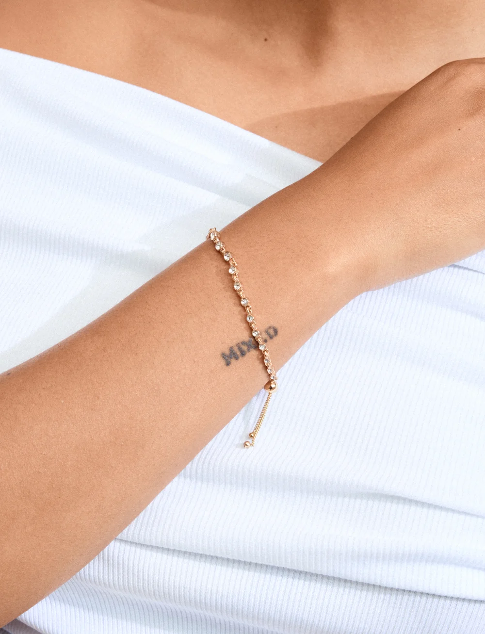 Pilgrim - IMOGENE bracelet gold-plated - kædearmbånd - gold plated - 0