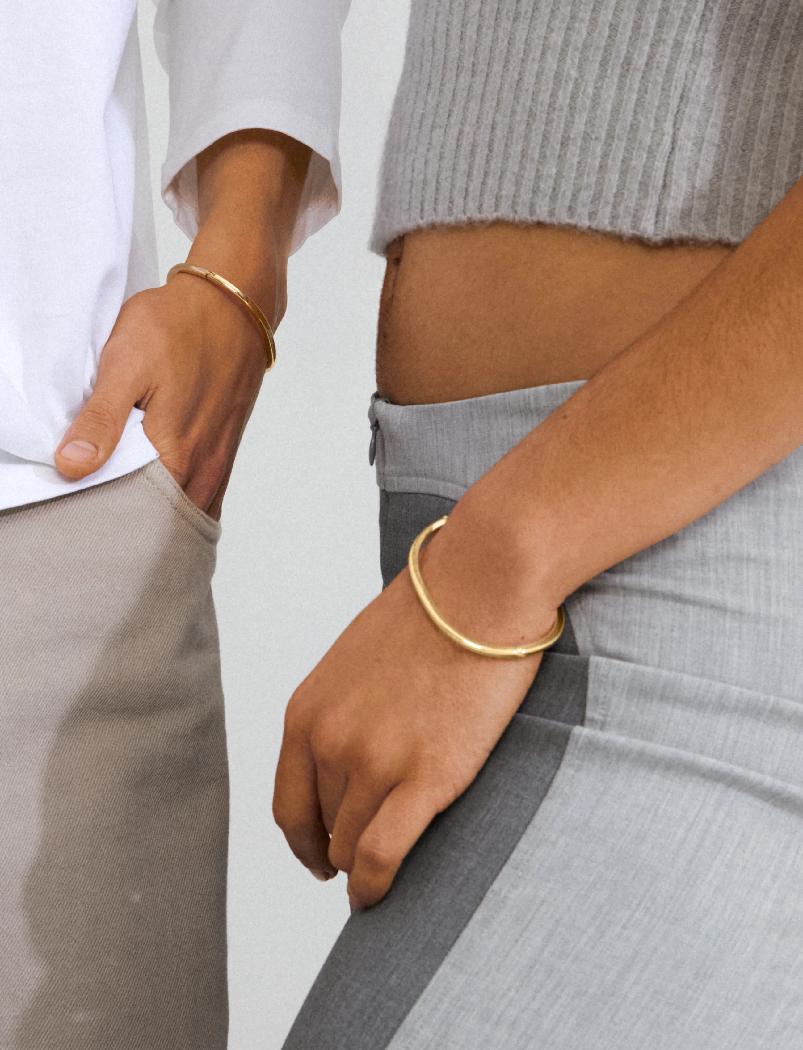 Pilgrim - ALAIA bangle gold-plated - festmode zu outlet-preisen - gold plated - 2