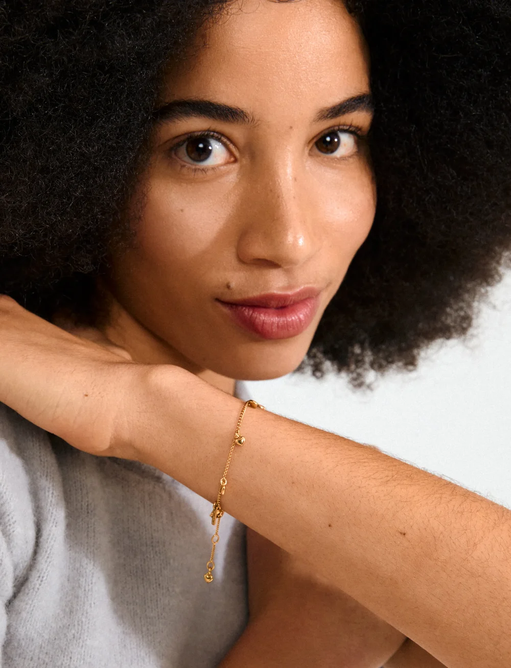 Pilgrim - ALAIA bracelet gold-plated - kædearmbånd - gold plated - 0