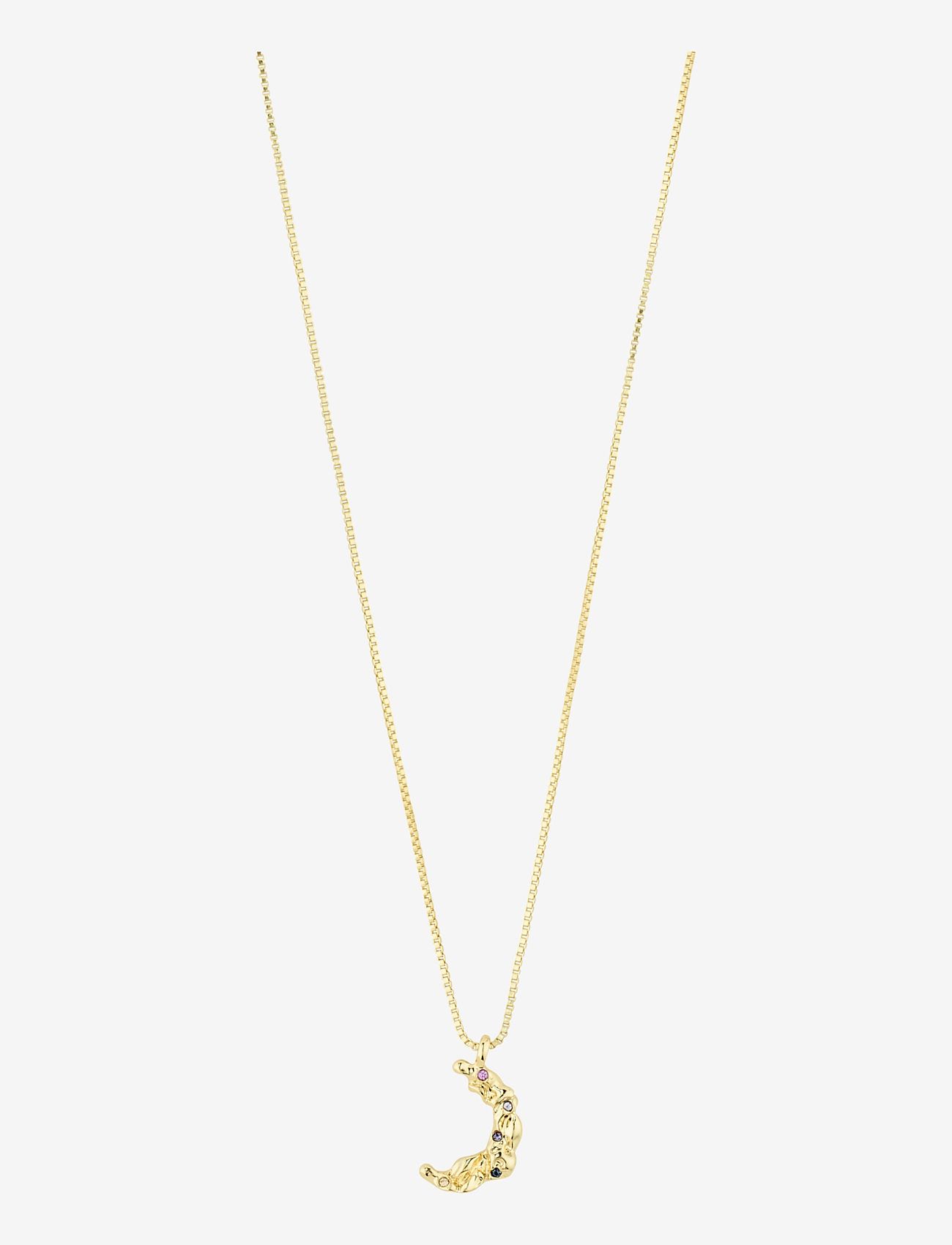 Pilgrim - REMY recycled necklace - riipukset - gold plated - 0