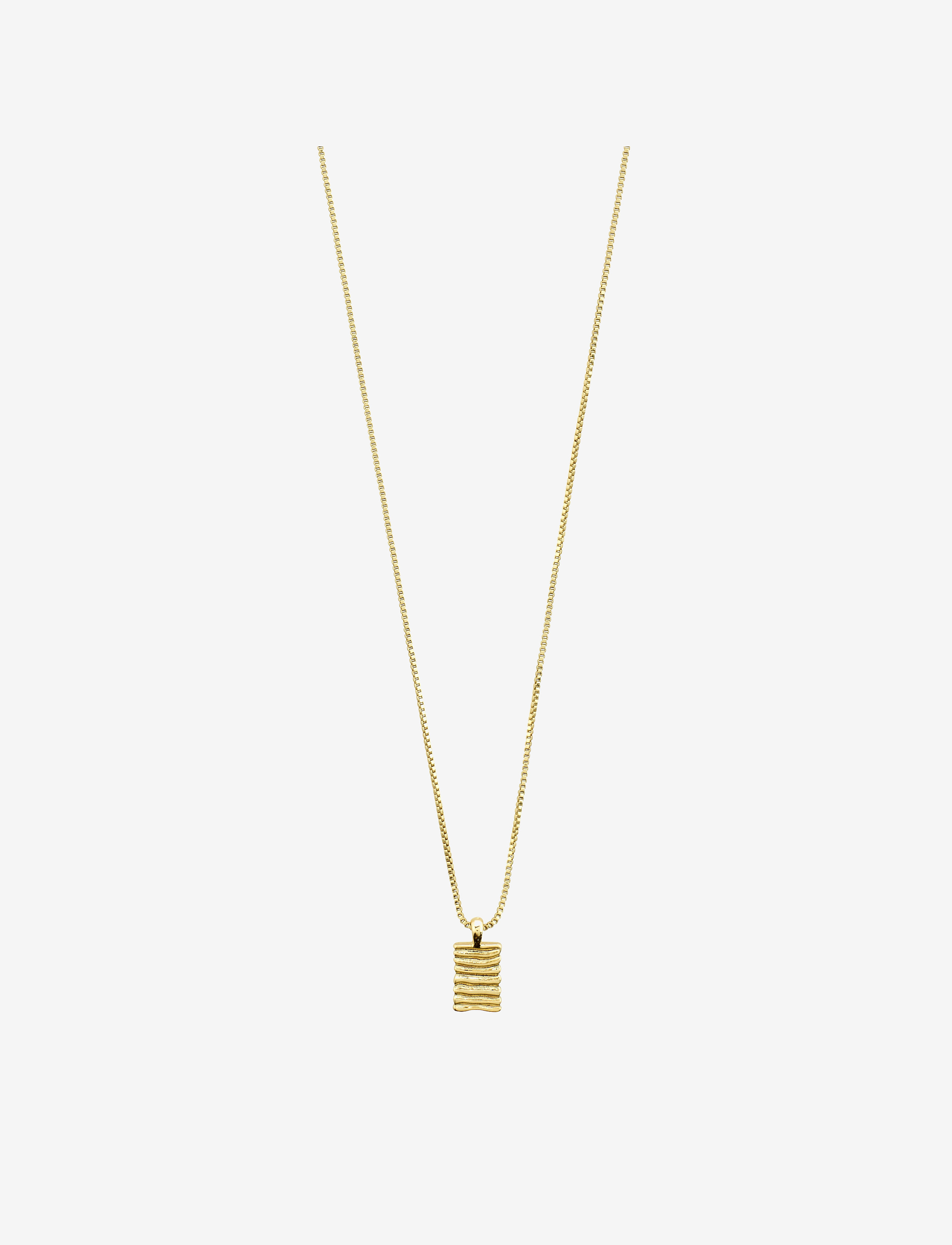 Pilgrim - JEMMA square pendant necklace - gold plated - 0