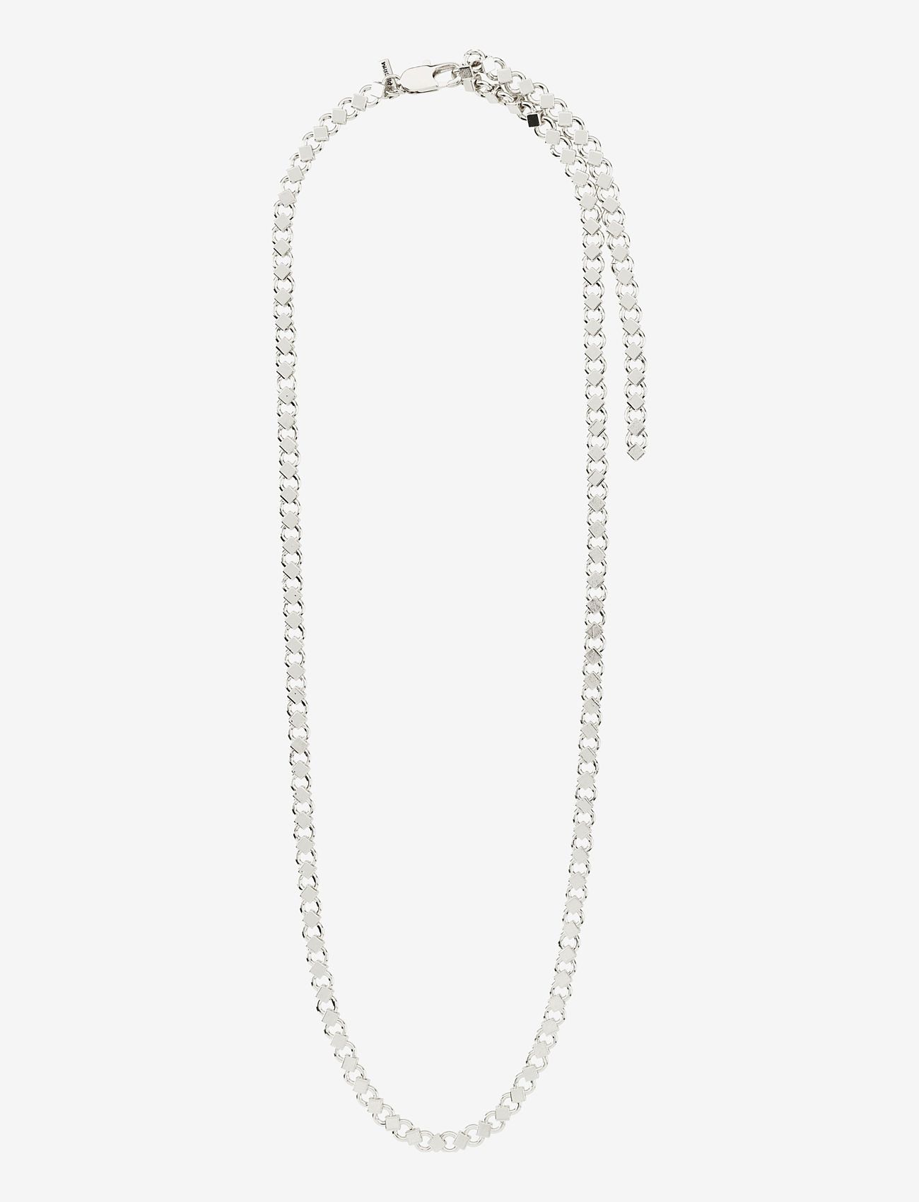 Pilgrim - DESIREE recycled necklace silver-plated - ketjukaulakorut - silver plated - 1