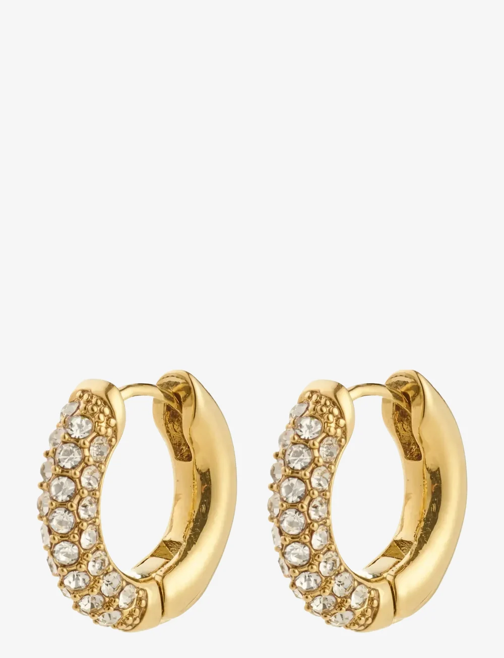 Pilgrim - TATUM small hoops gold-plated - hoops kõrvarõngad - gold plated - 1