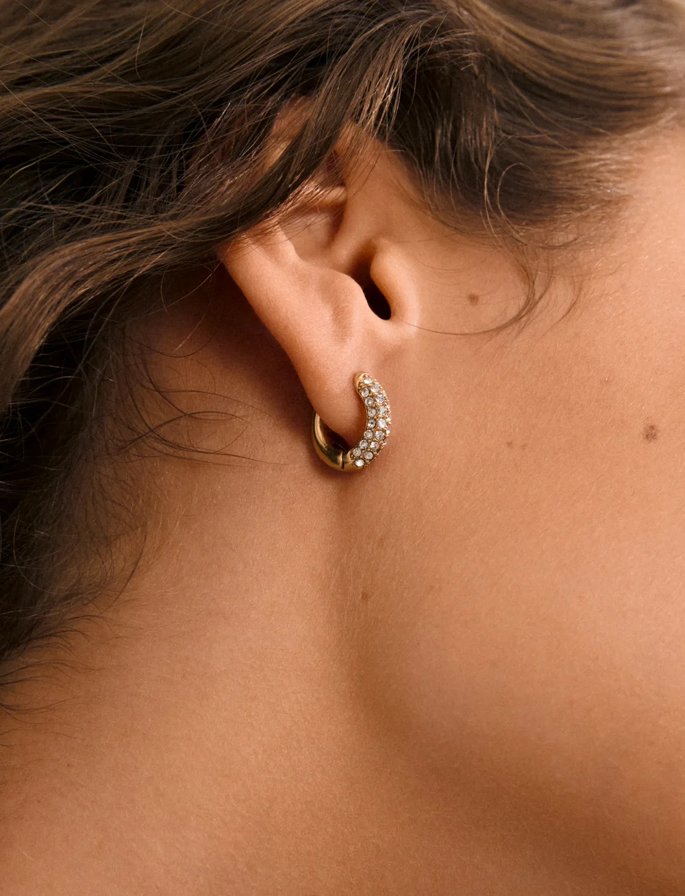 Pilgrim - TATUM small hoops gold-plated - hoops kõrvarõngad - gold plated - 2