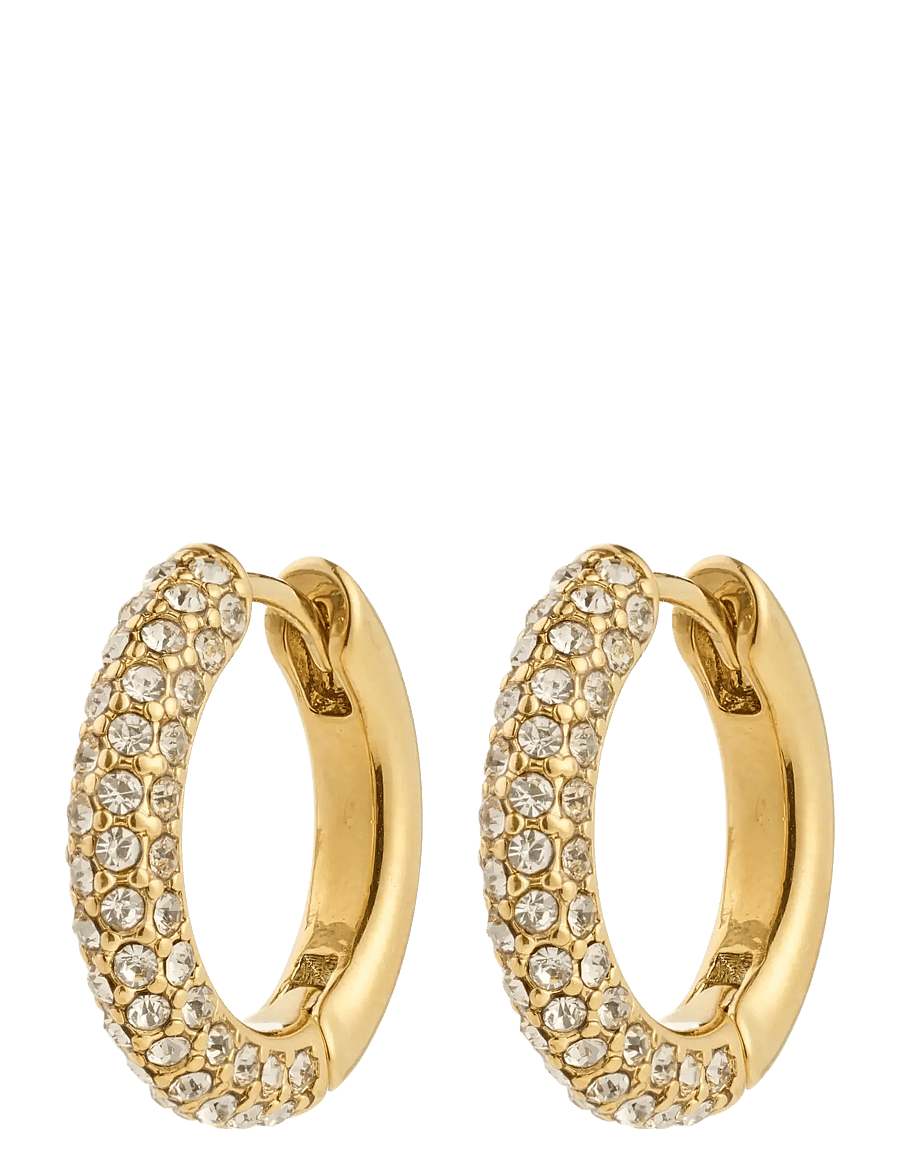 Pilgrim - TATUM medium hoops gold-plated - cerceaux - gold plated - 1