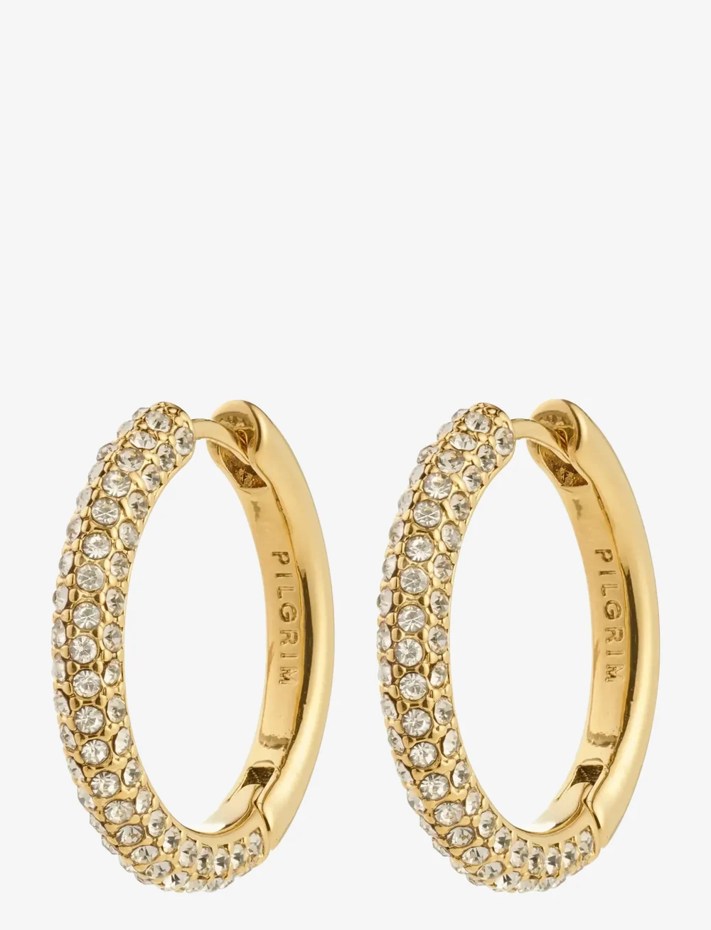 Pilgrim - TATUM large hoops gold-plated - hoops - gold plated - 1