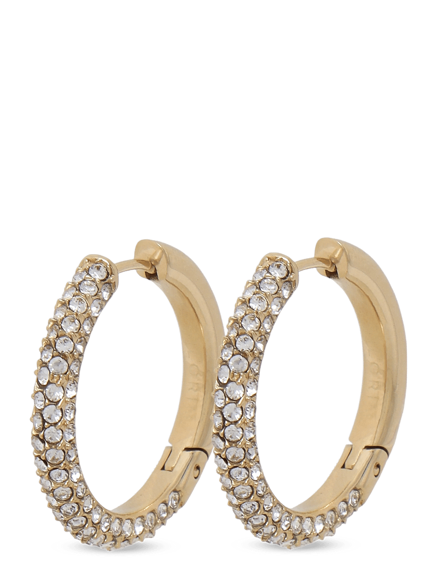 Pilgrim - TATUM large hoops gold-plated - creoler & hoops - gold plated - 1