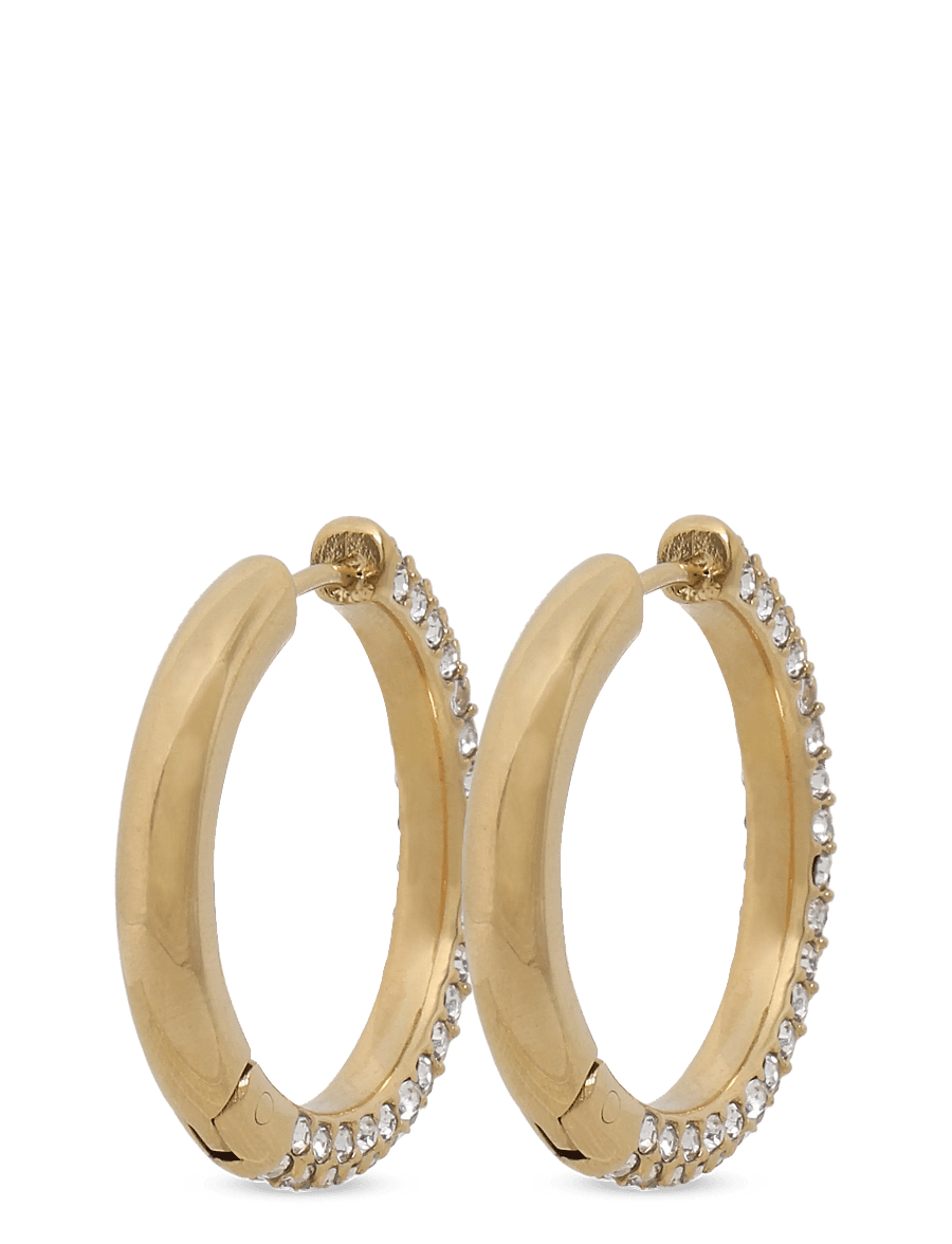 Pilgrim - TATUM large hoops gold-plated - creoler & hoops - gold plated - 2