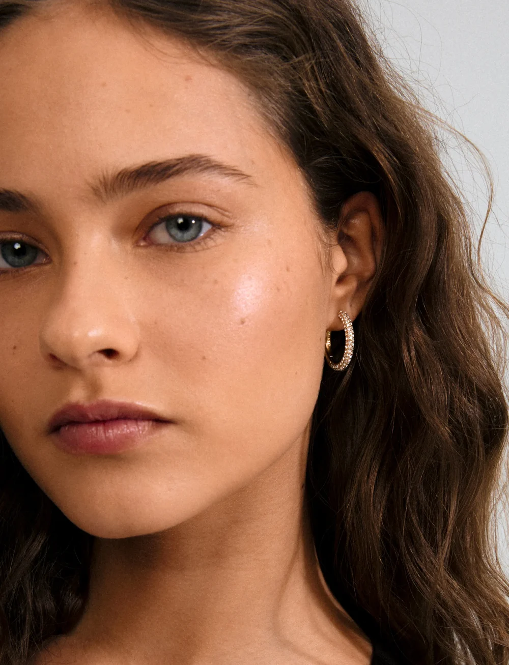 Pilgrim - TATUM large hoops gold-plated - hoops - gold plated - 0