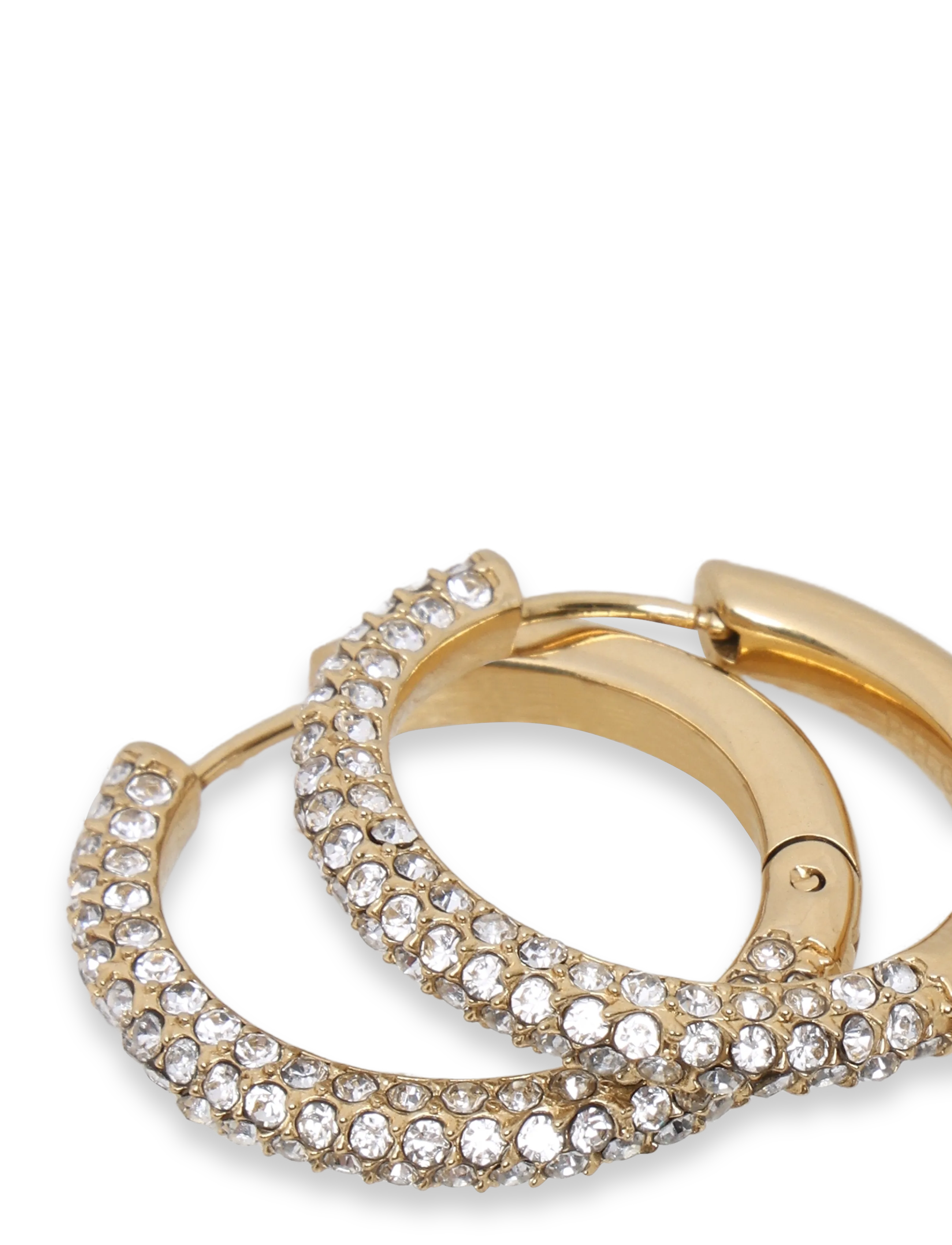 Pilgrim - TATUM large hoops gold-plated - creoler & hoops - gold plated - 4