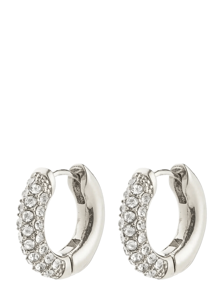 Pilgrim - TATUM small hoops silver-plated - cerceaux - silver plated - 1