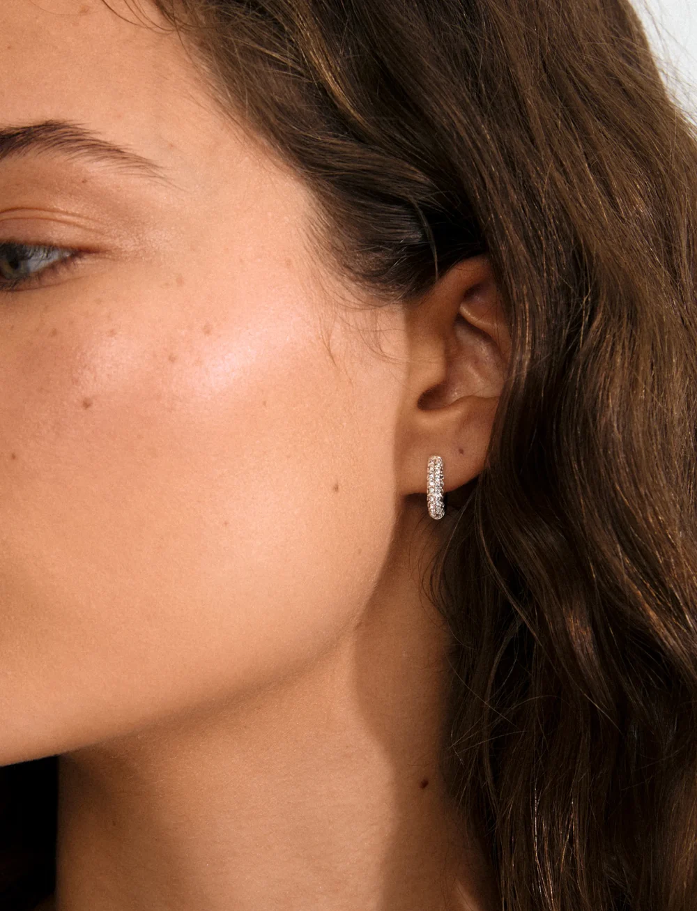 Pilgrim - TATUM small hoops silver-plated - creoler & hoops - silver plated - 0