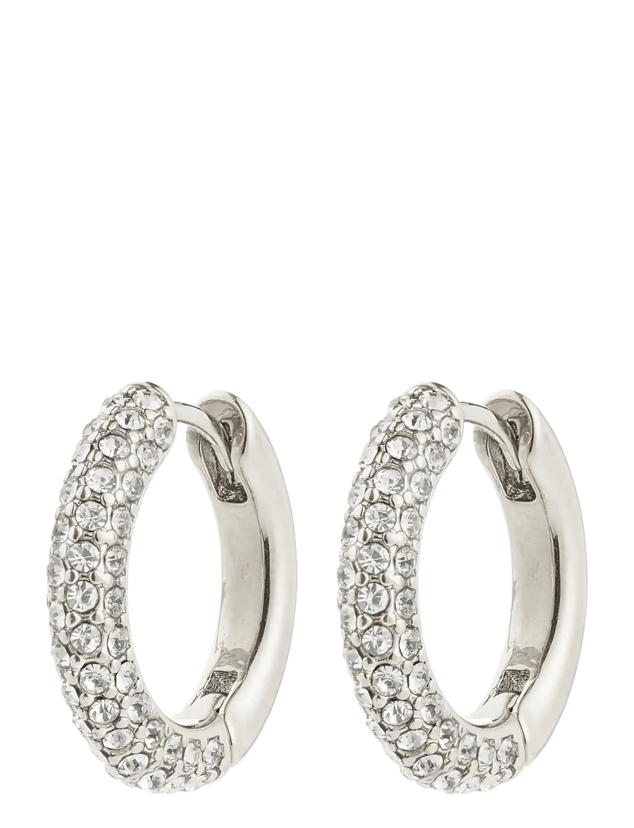 Pilgrim - TATUM medium hoops silver-plated - hoops - silver plated - 1