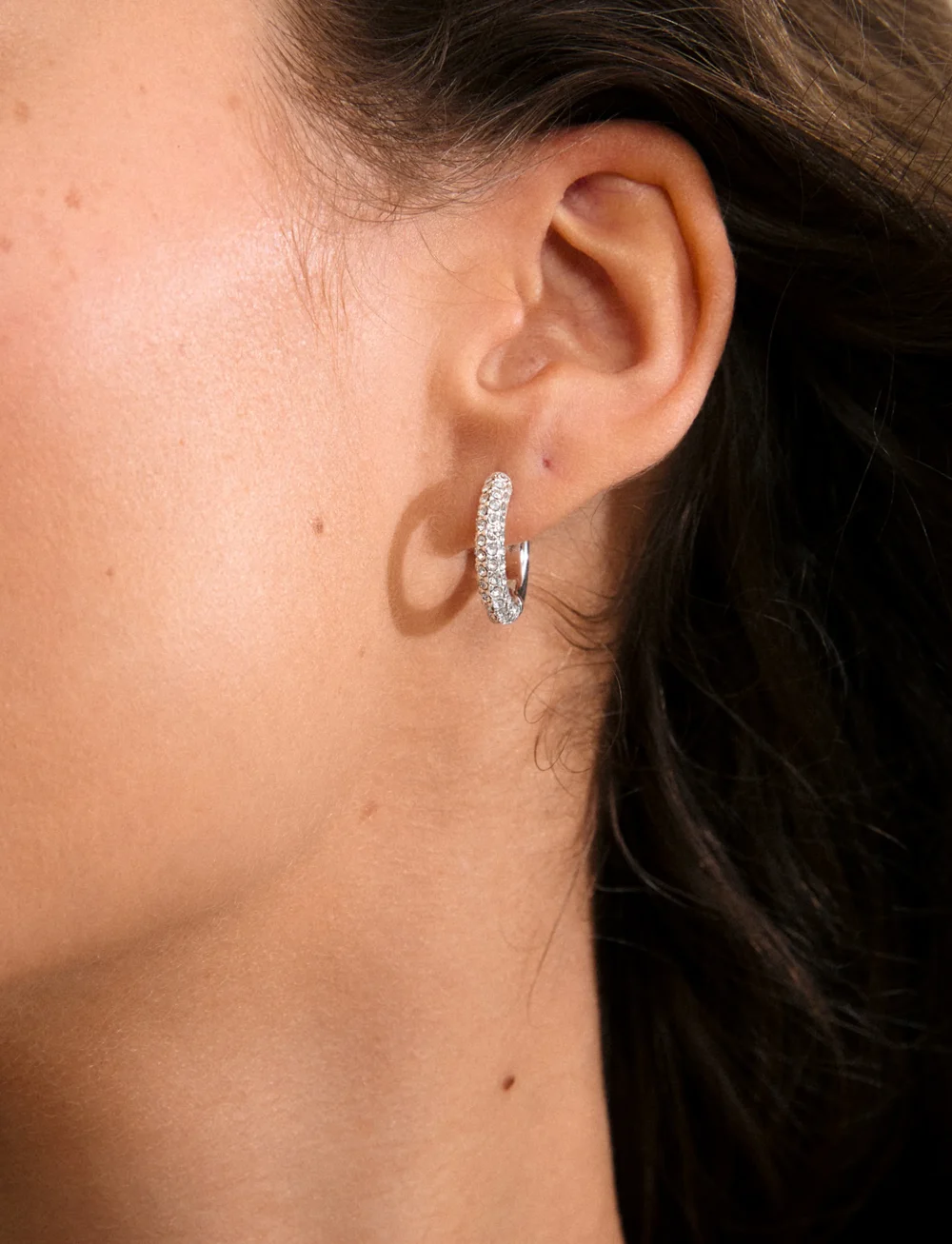 Pilgrim - TATUM medium hoops silver-plated - creoler & hoops - silver plated - 2