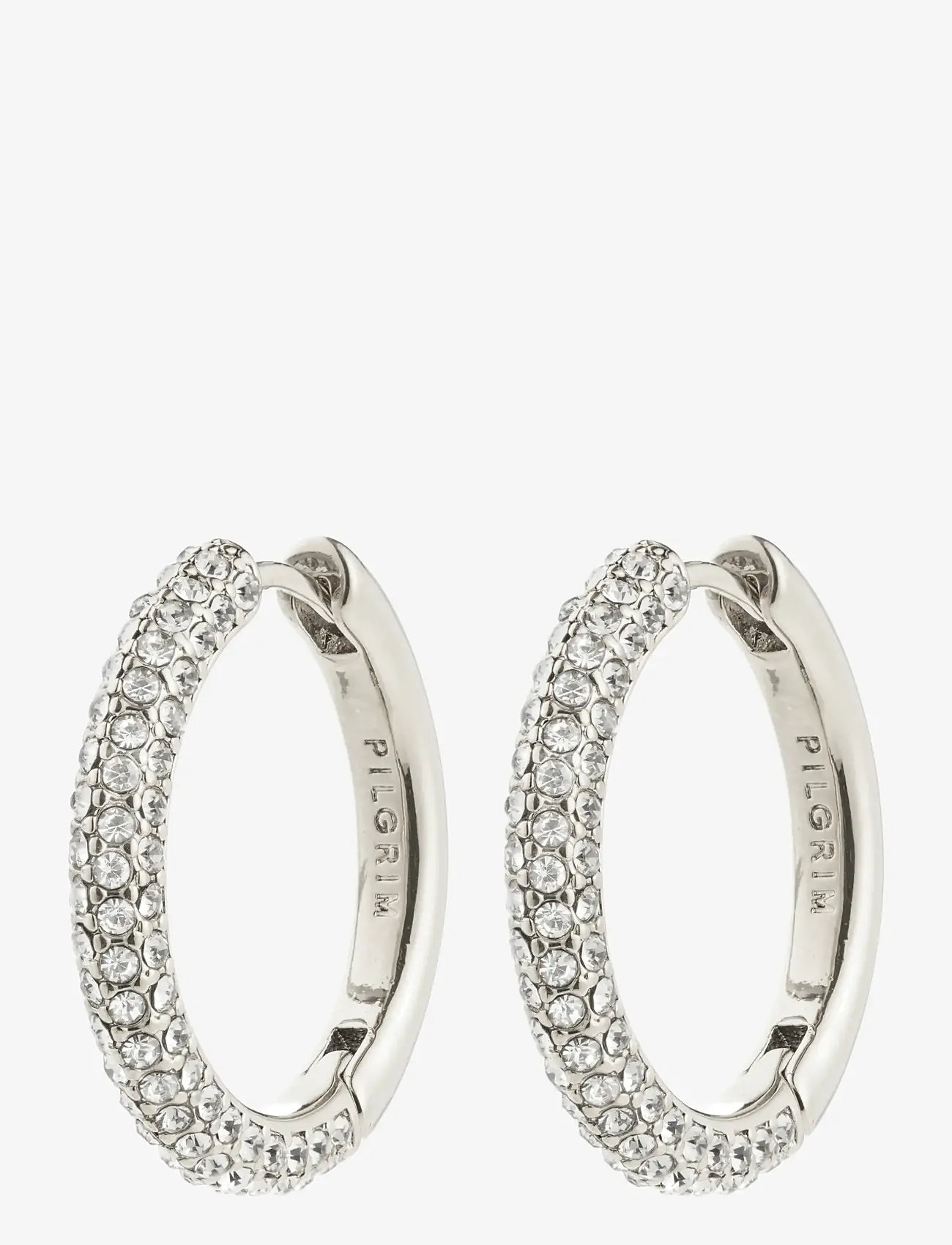 Pilgrim - TATUM large hoops silver-plated - hoops - silver plated - 1