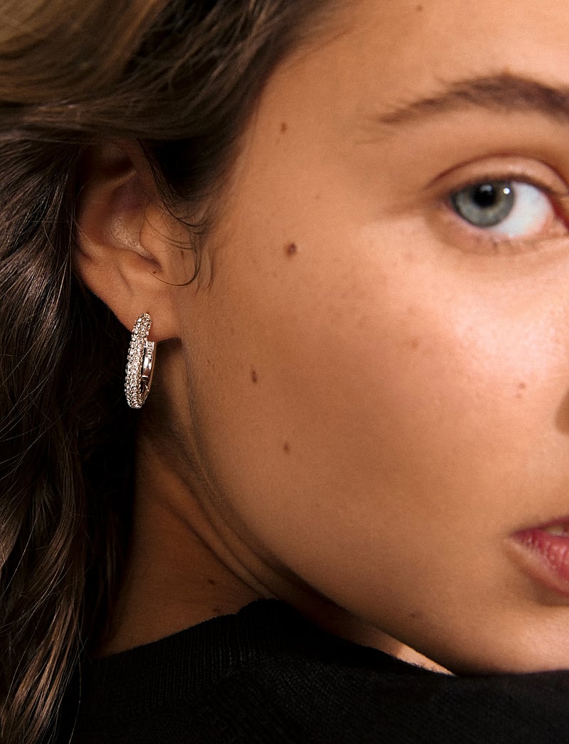 Pilgrim - TATUM large hoops silver-plated - hoops - silver plated - 2