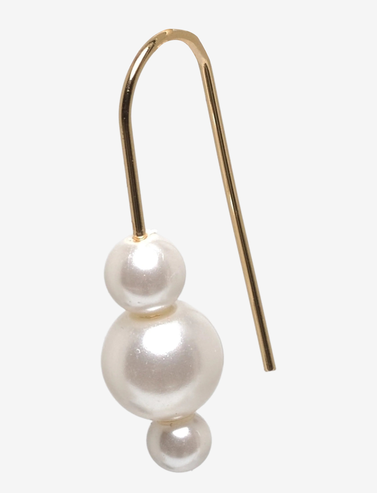 Pilgrim - ELBERTA pearl earrings gold-plated - perleøreringe - gold plated - 1