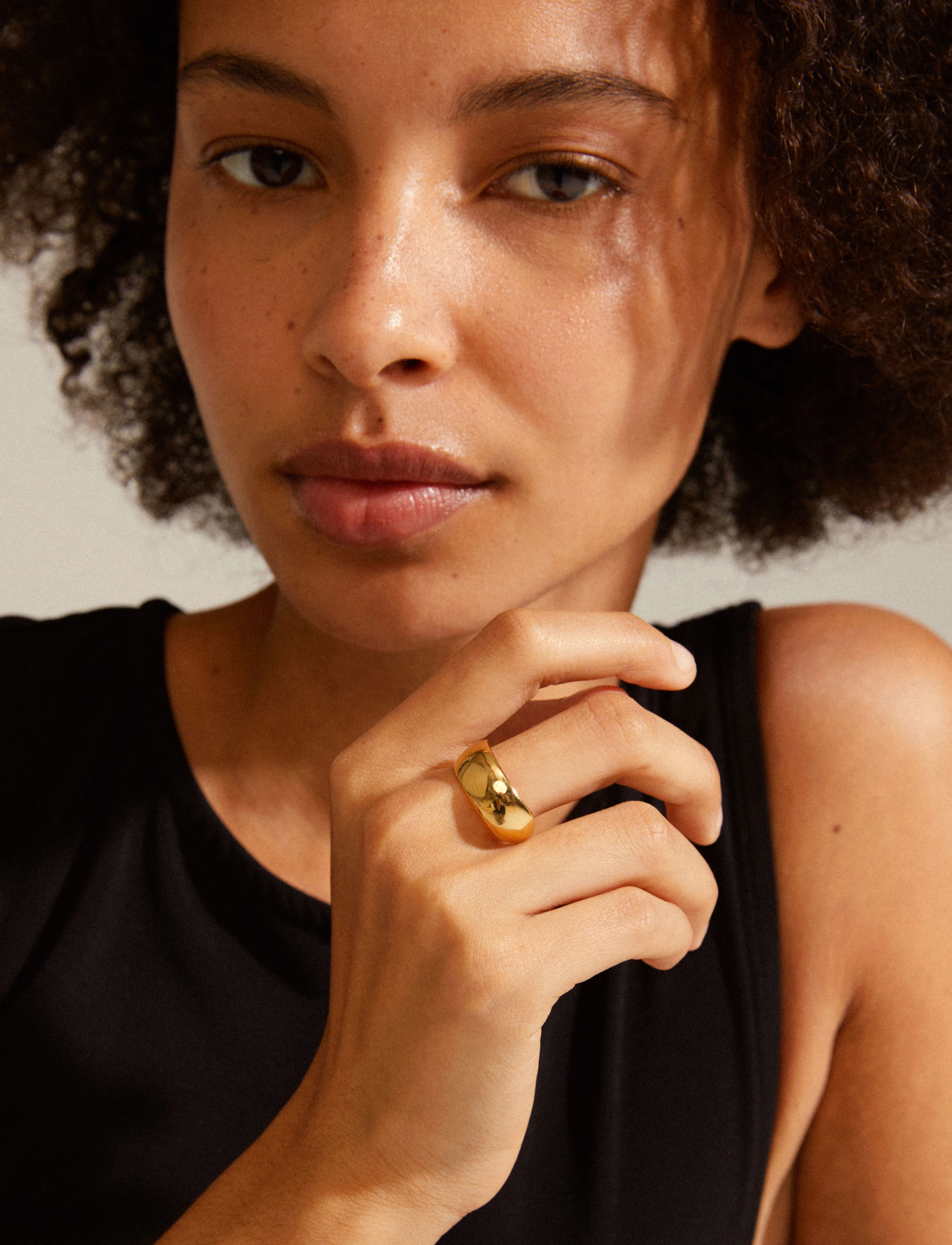 Pilgrim - DAISY ring gold-plated - gold plated - 1