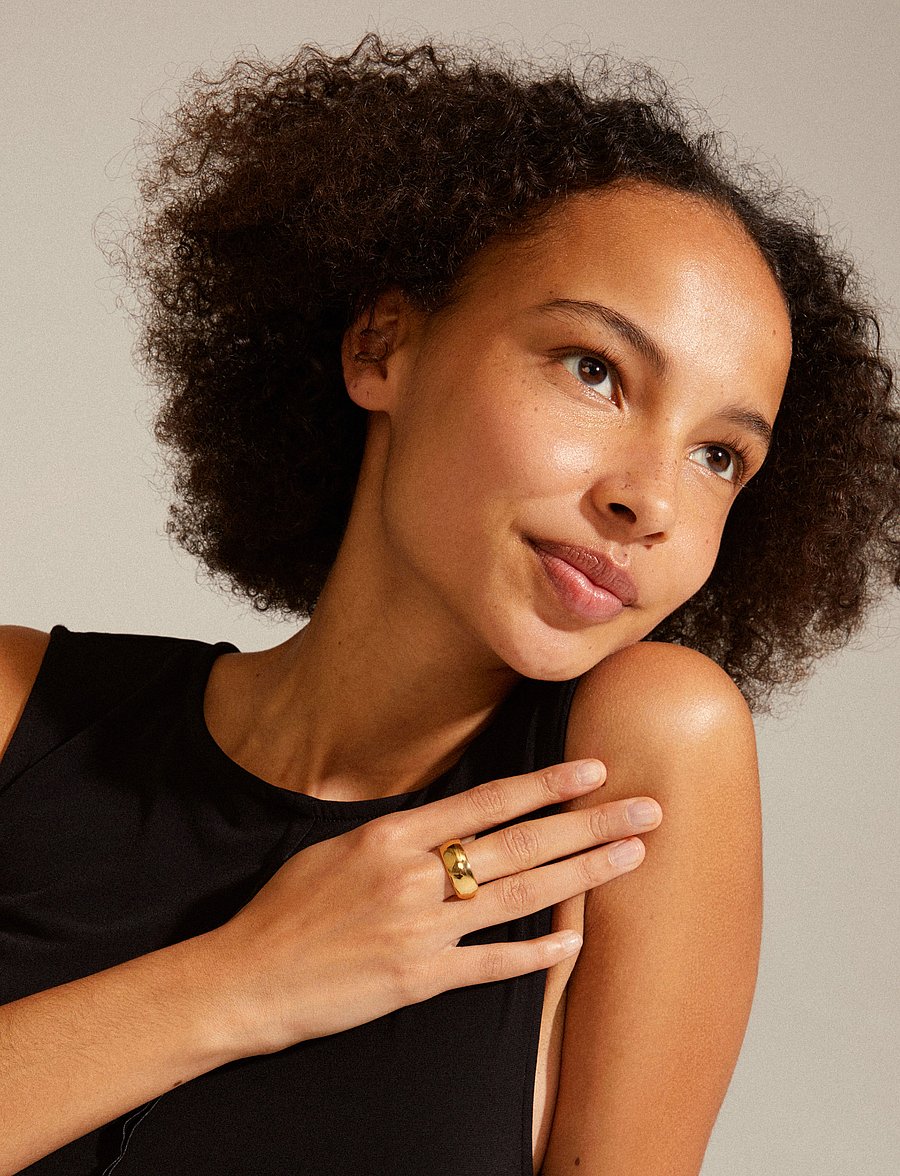 Pilgrim - DAISY ring gold-plated - gold plated - 2