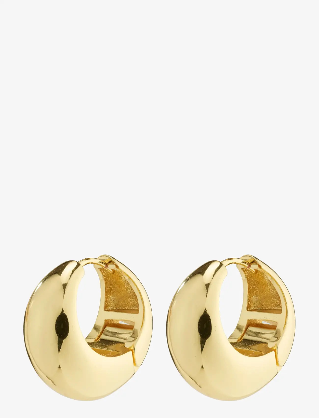 Pilgrim - IOANNA chunky hoops gold-plated - gold plated - 1
