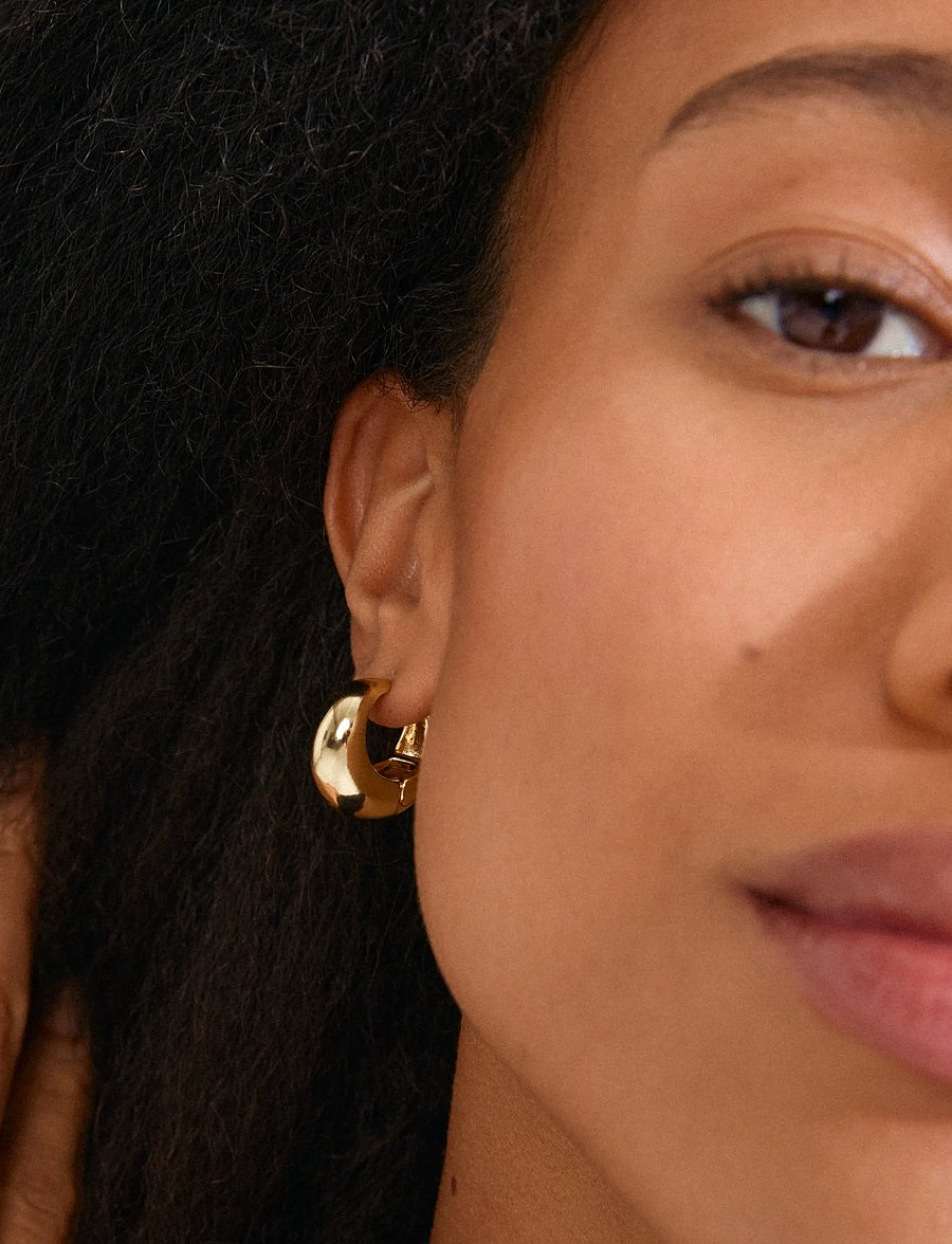 Pilgrim - IOANNA chunky hoops gold-plated - hoops - gold plated - 2