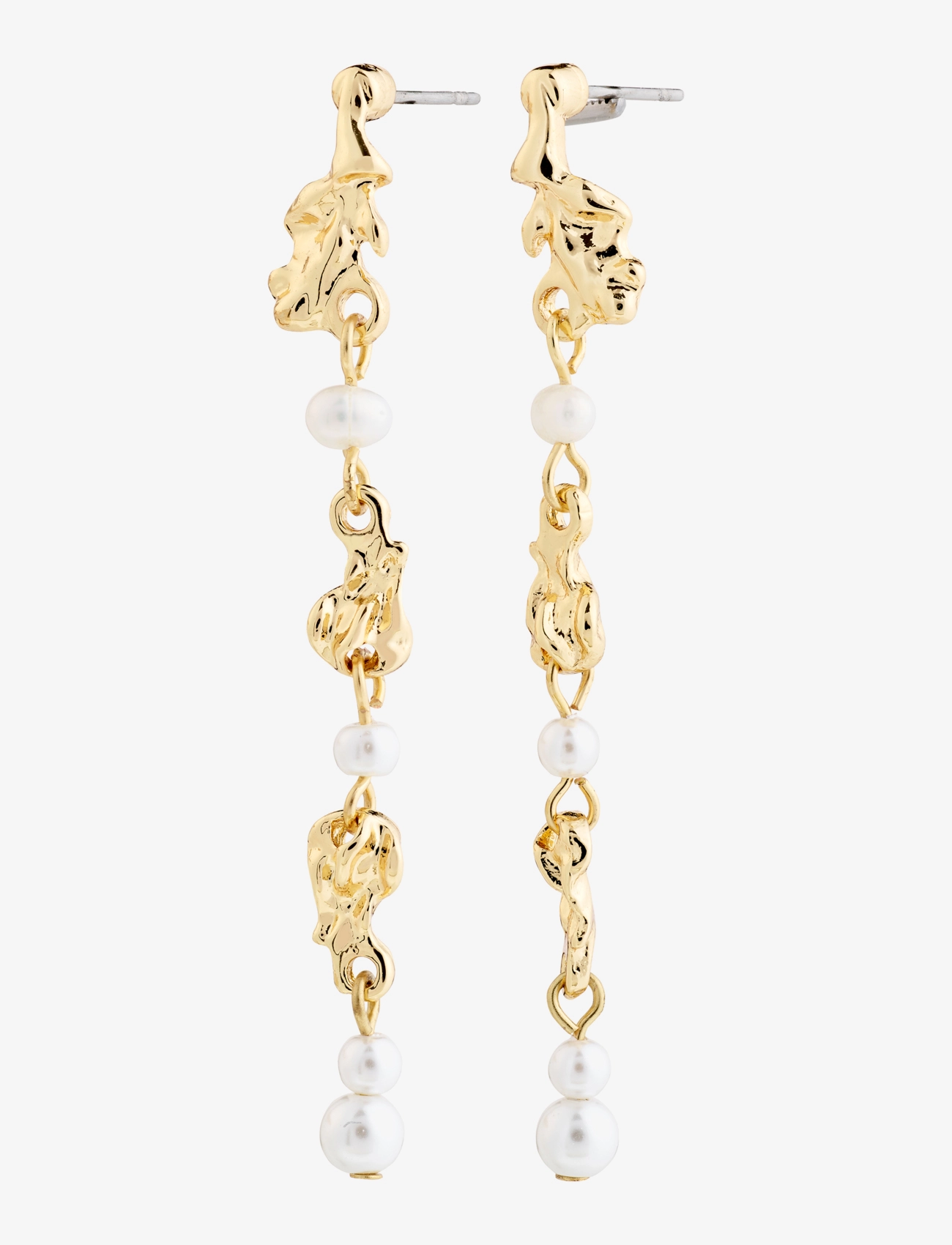 Pilgrim - SLOAN pearl earrings - gold plated - 1