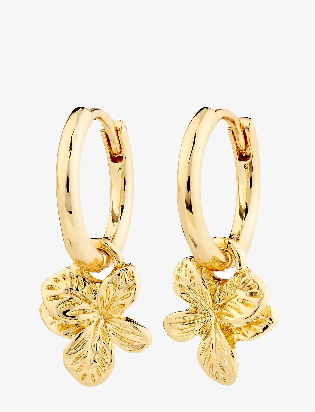 Pilgrim - CHARMAINE hoop earrings gold-plated - hoops - gold plated - 1