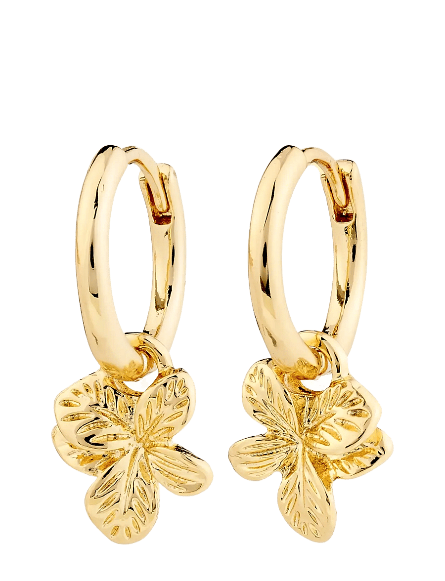 Pilgrim - CHARMAINE hoop earrings gold-plated - gold plated - 1