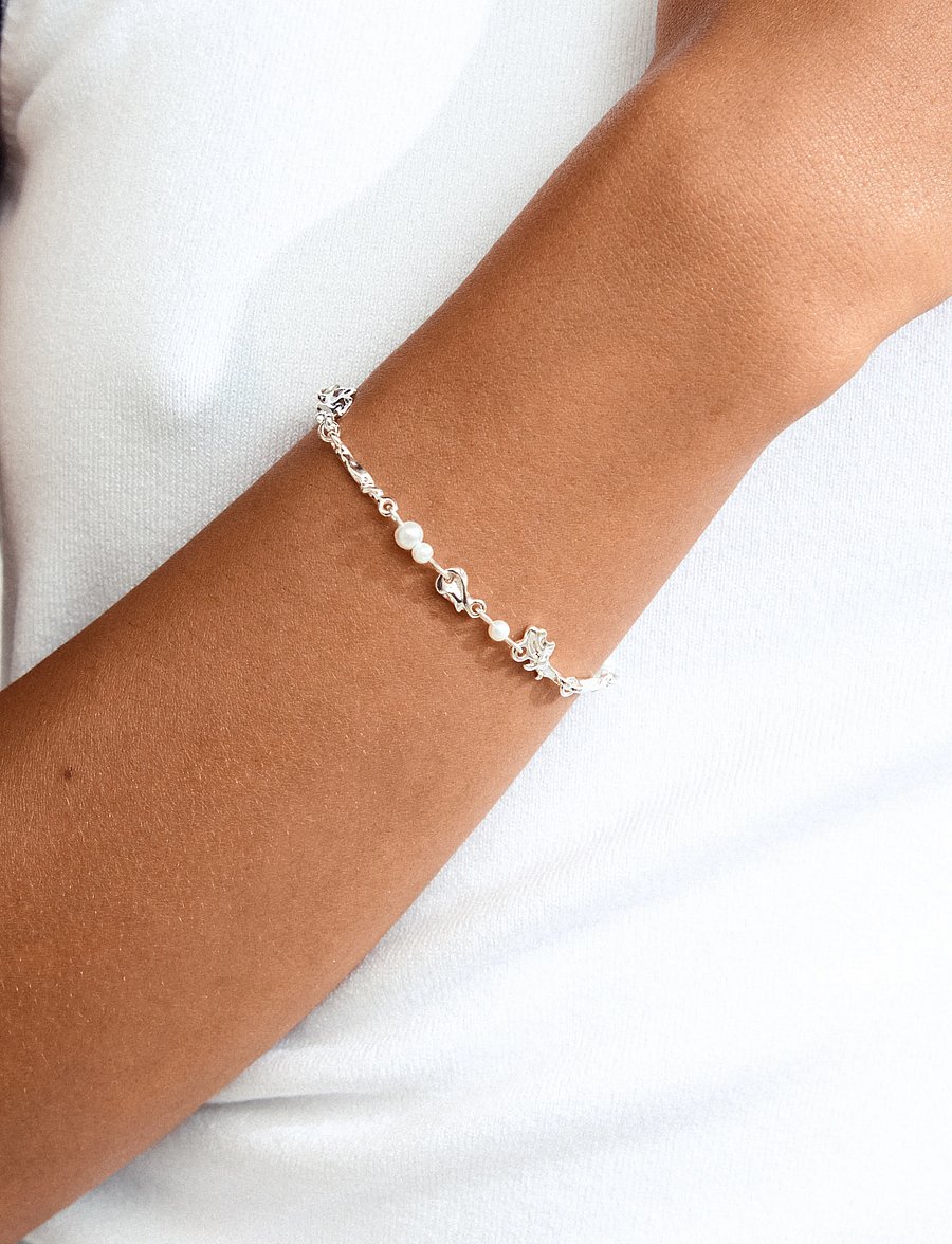 Pilgrim - SLOAN bracelet silver-plated - silver plated - 2