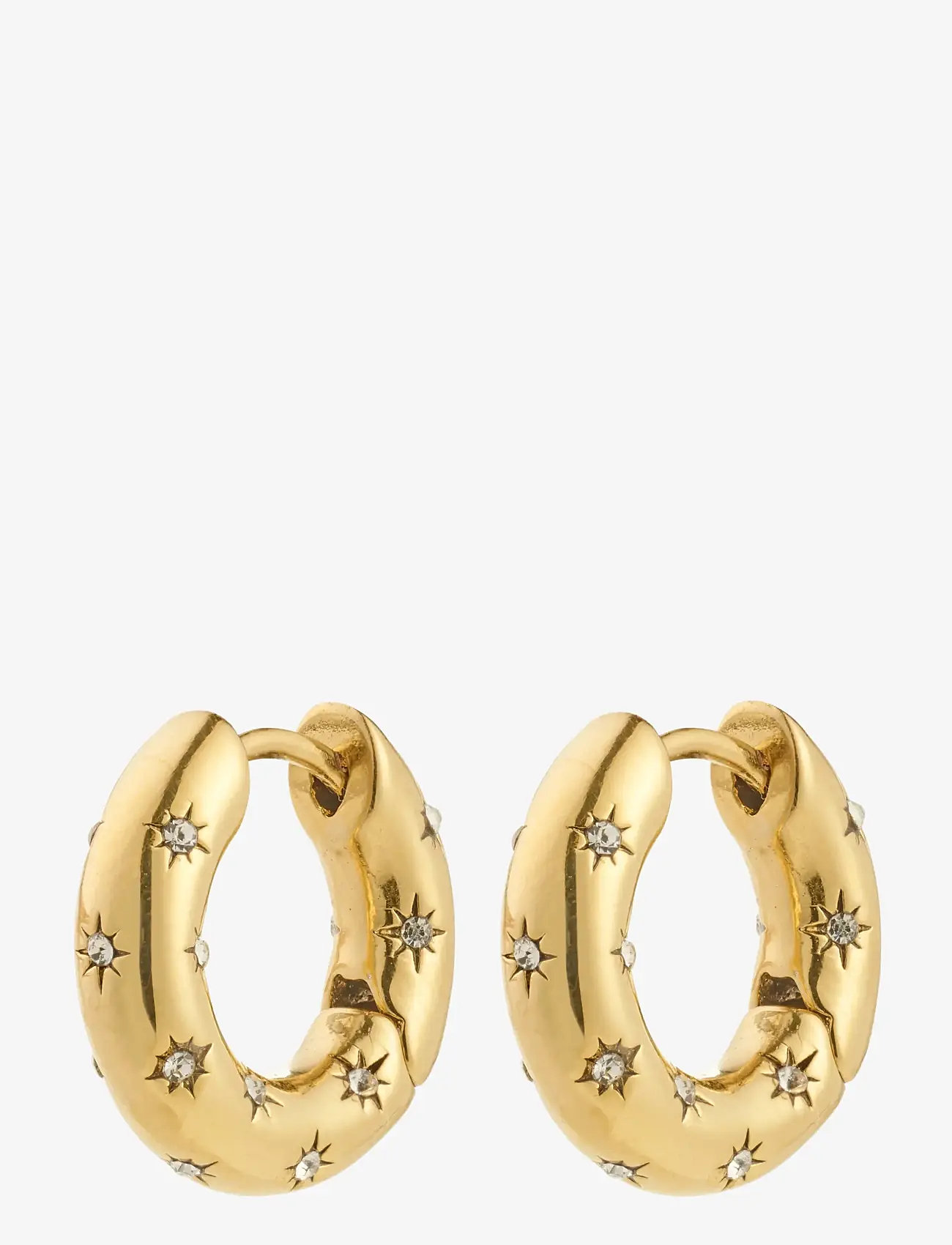 Pilgrim - NEVAEH hoops gold-plated - gold plated - 1