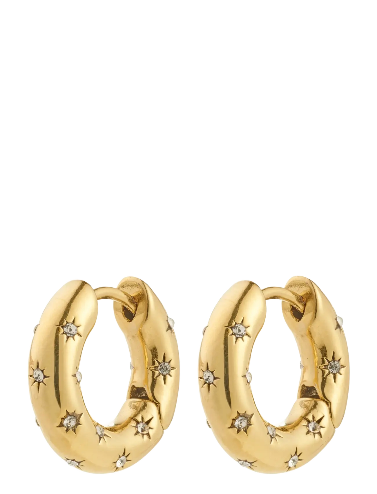 Pilgrim NEVAEH hoops gold-plated - Julegave - GOLD PLATED / gold