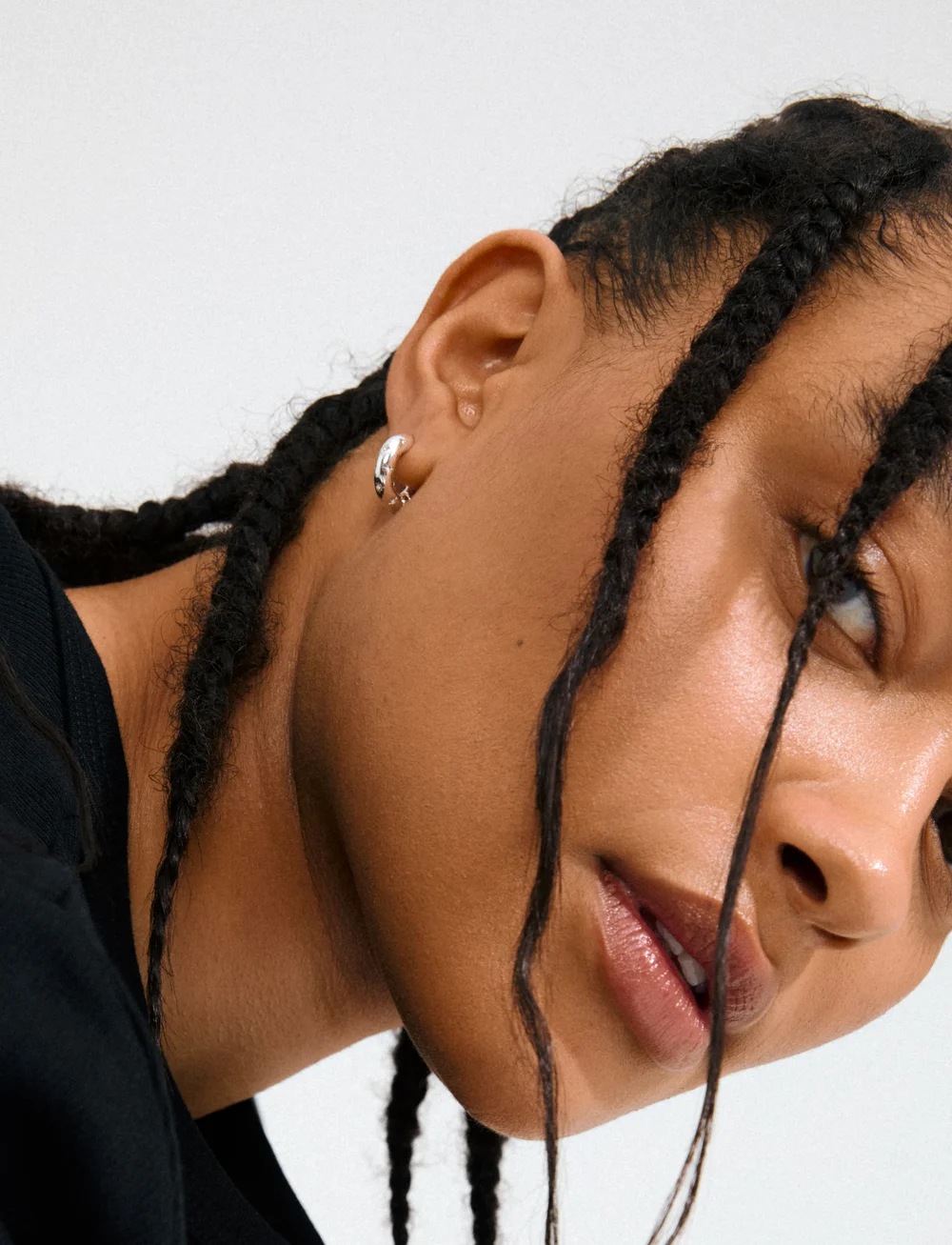 Pilgrim - NEVAEH hoops silver-plated - creoler & hoops - silver plated - 0