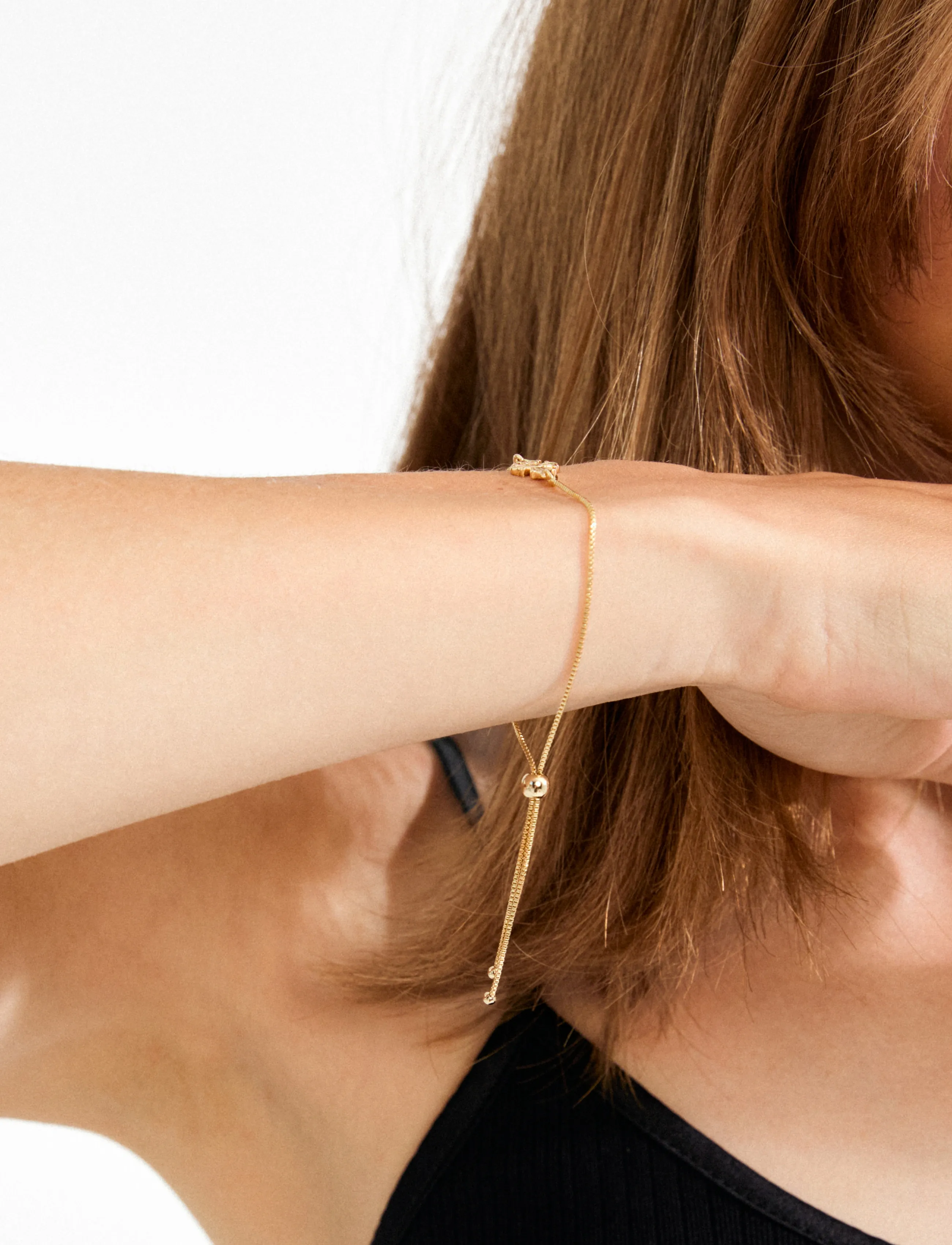Pilgrim Dagmar Bracelet Gold-Plated, Kvinder, Bolo Armbånd, Guld, Str: ONE SIZE