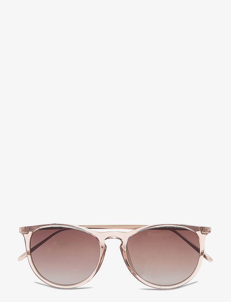 Pilgrim - VANILLE sunglasses crystal brown/gold - runde form - pink/rose - 1