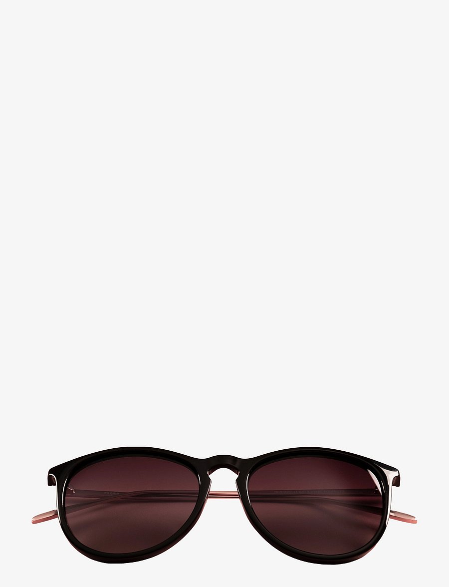 Pilgrim - VANILLE sunglasses black/gold - runder rahmen - black - 2