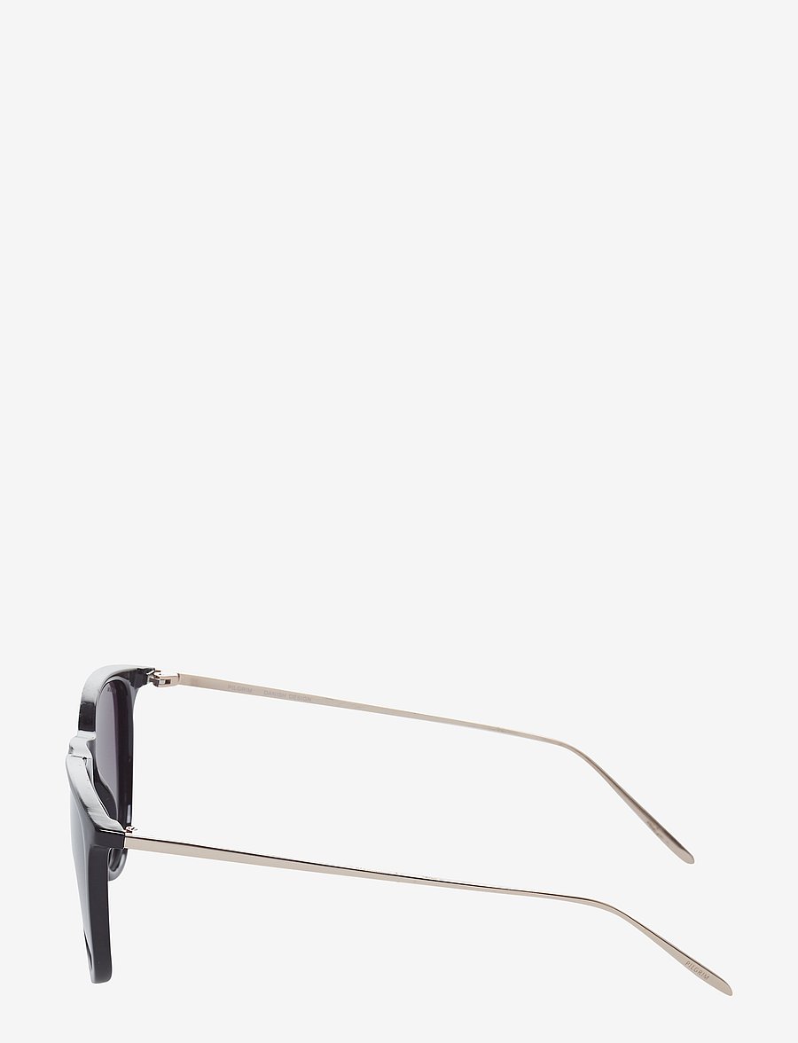 Pilgrim - VANILLE sunglasses black/gold - runder rahmen - black - 3
