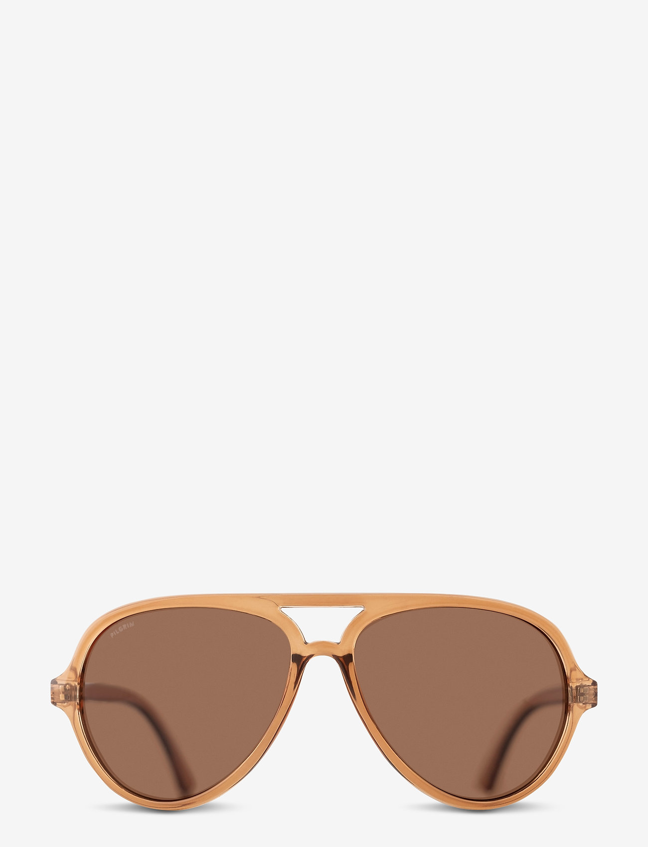 Pilgrim - BRIA pilot sunglasses crystal - brown - 1