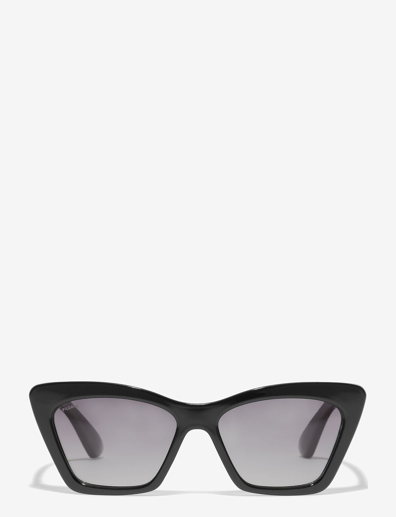 Pilgrim - DAKOTA angular cat-eye shaped sunglasses black - cateye - black - 1
