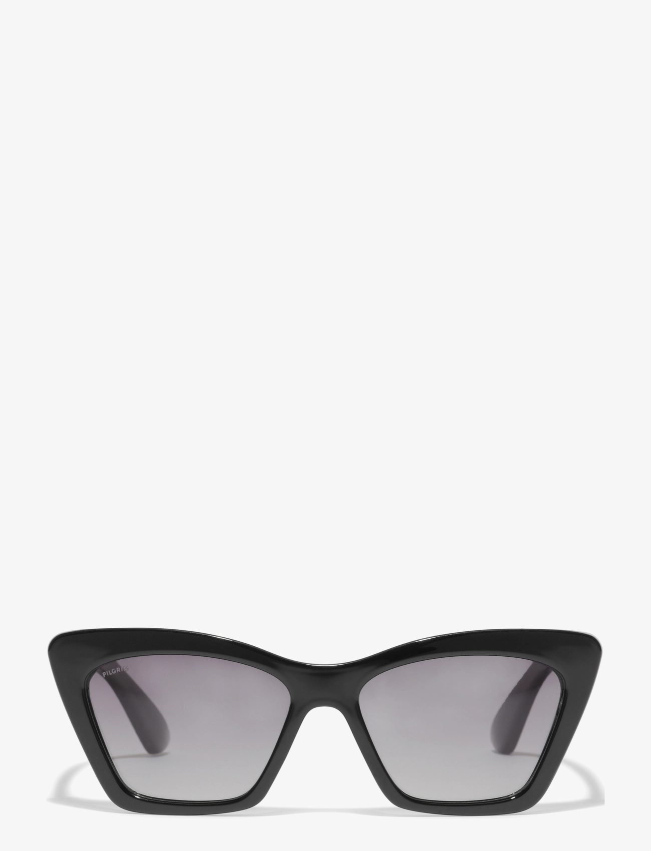 Pilgrim - DAKOTA angular cat-eye shaped sunglasses black - black - 2