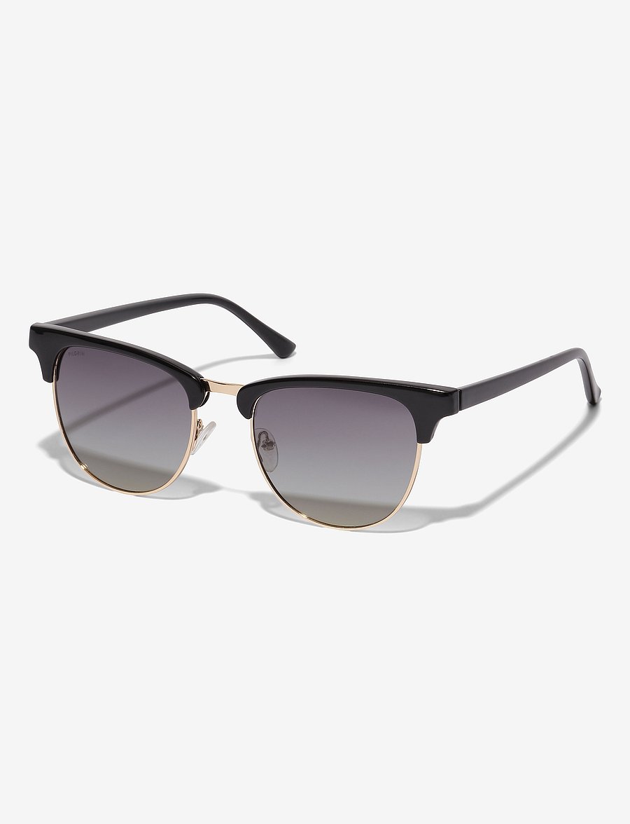 Pilgrim - CHARLIE retro style sunglasses black - black - 1