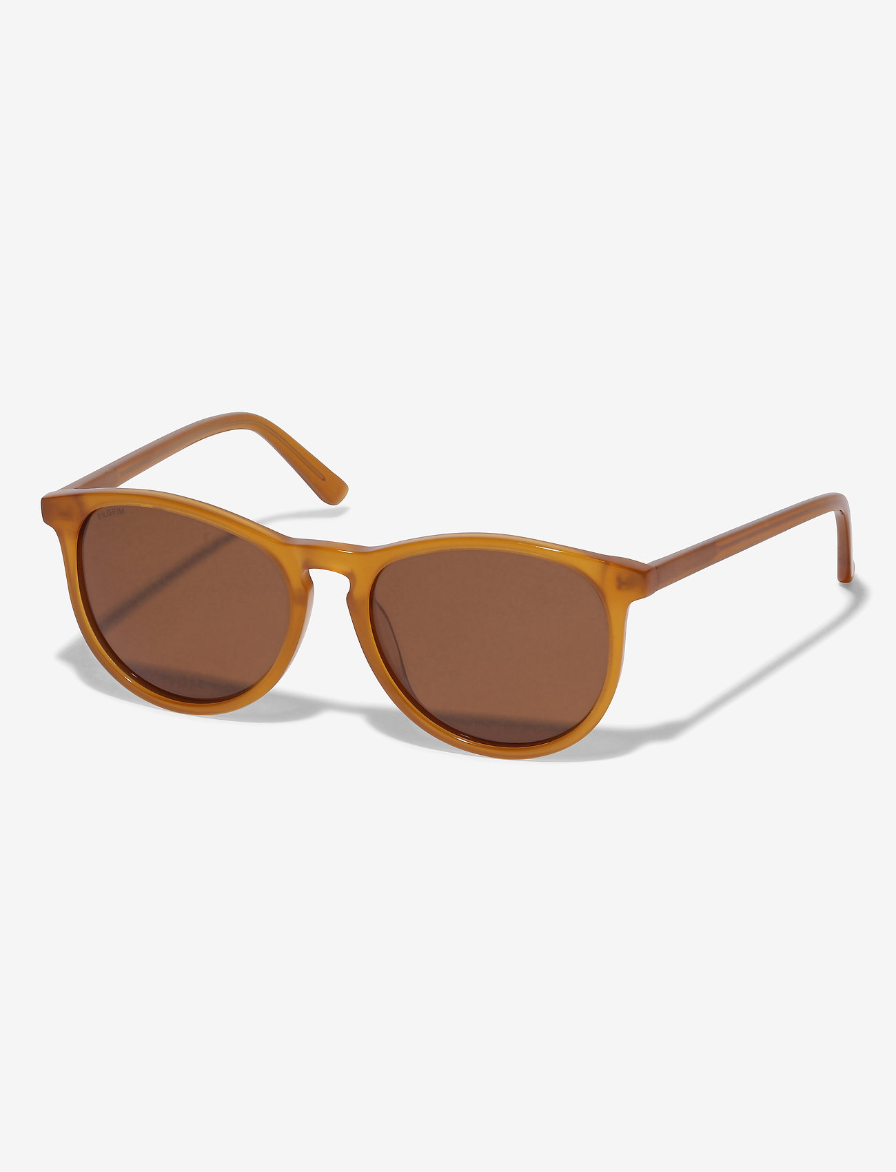 Pilgrim - SAHARA classic sunglasses light brown - brown - 0