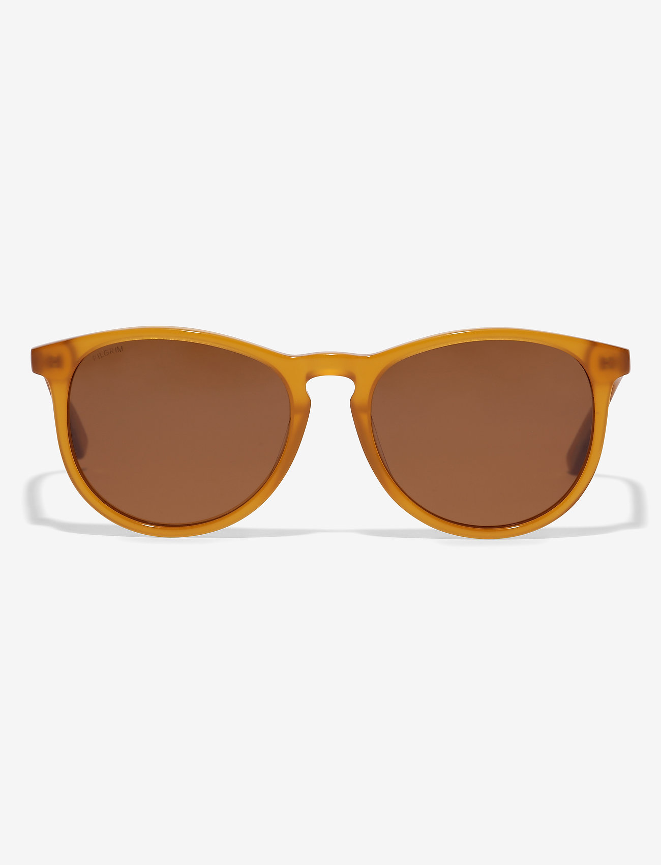 Pilgrim - SAHARA classic sunglasses light brown - brown - 1
