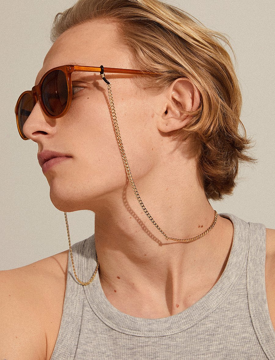 Pilgrim - SAHARA classic sunglasses light brown - brown - 2