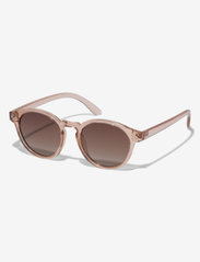 Pilgrim - KYRIE round shaped sunglasses soft brown - pyöreät aurinkolasit - soft brown - 1