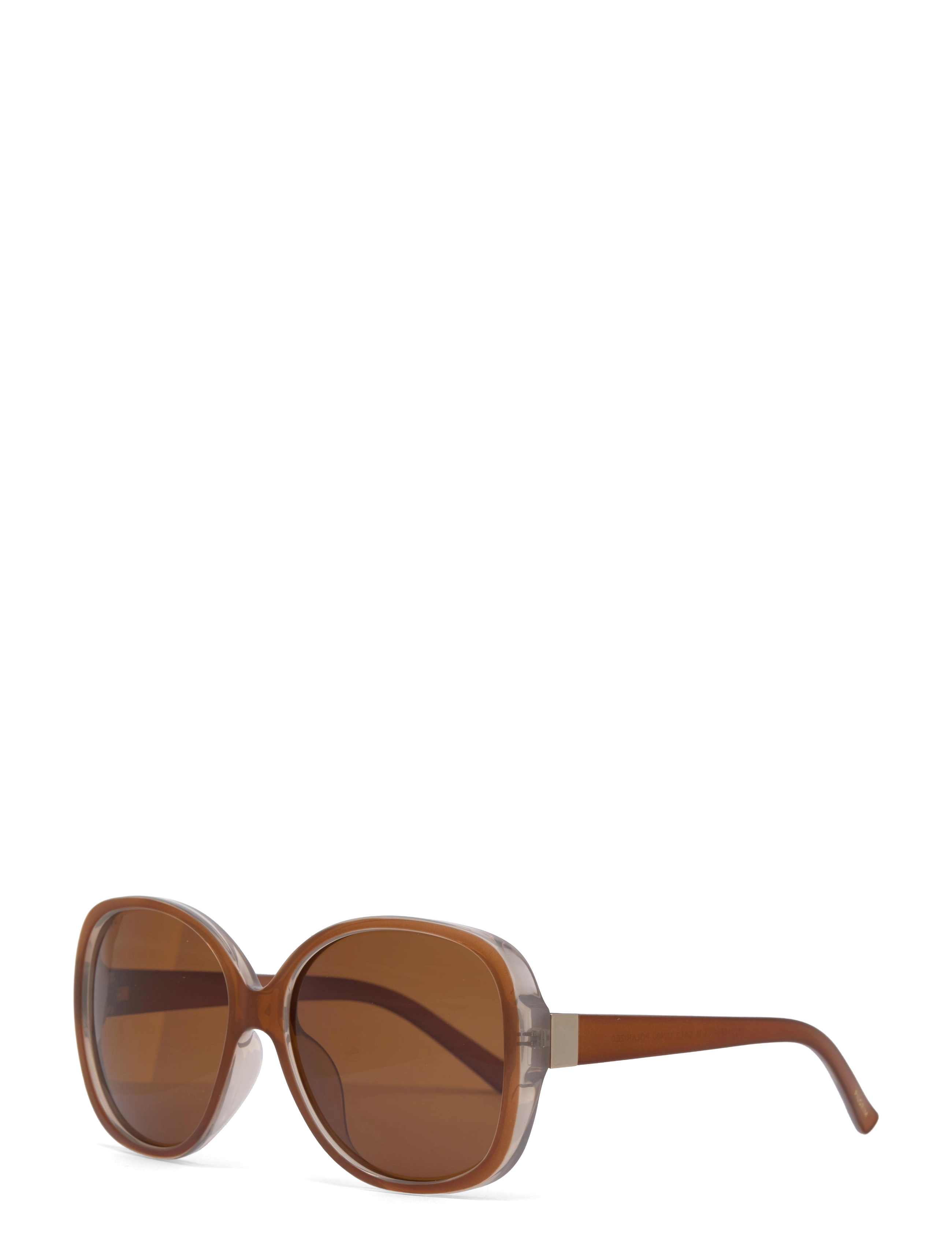 Pilgrim - PARKER oversized retro sunglasses brown - brown - 2