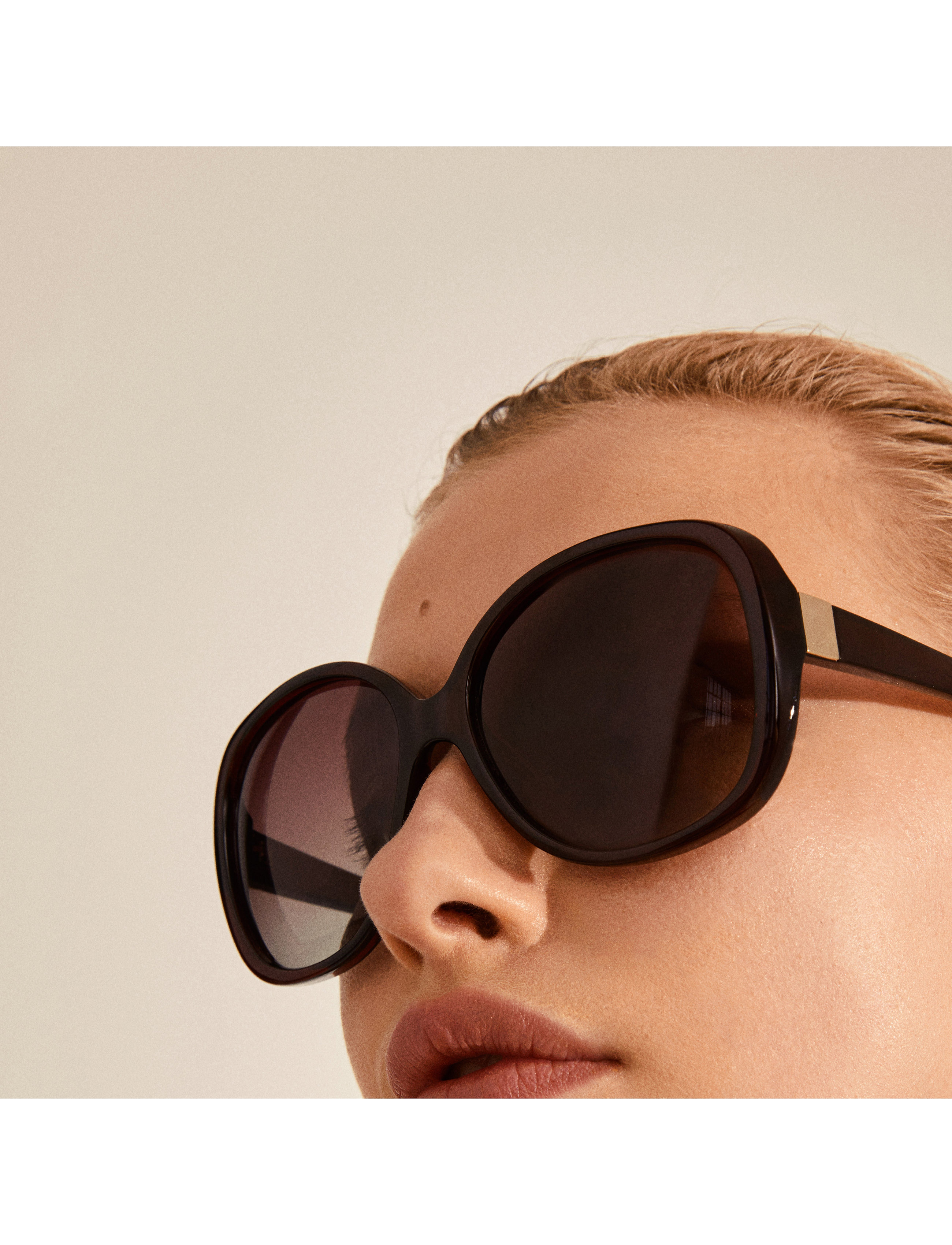 Pilgrim - PARKER oversized retro sunglasses brown - brown - 5